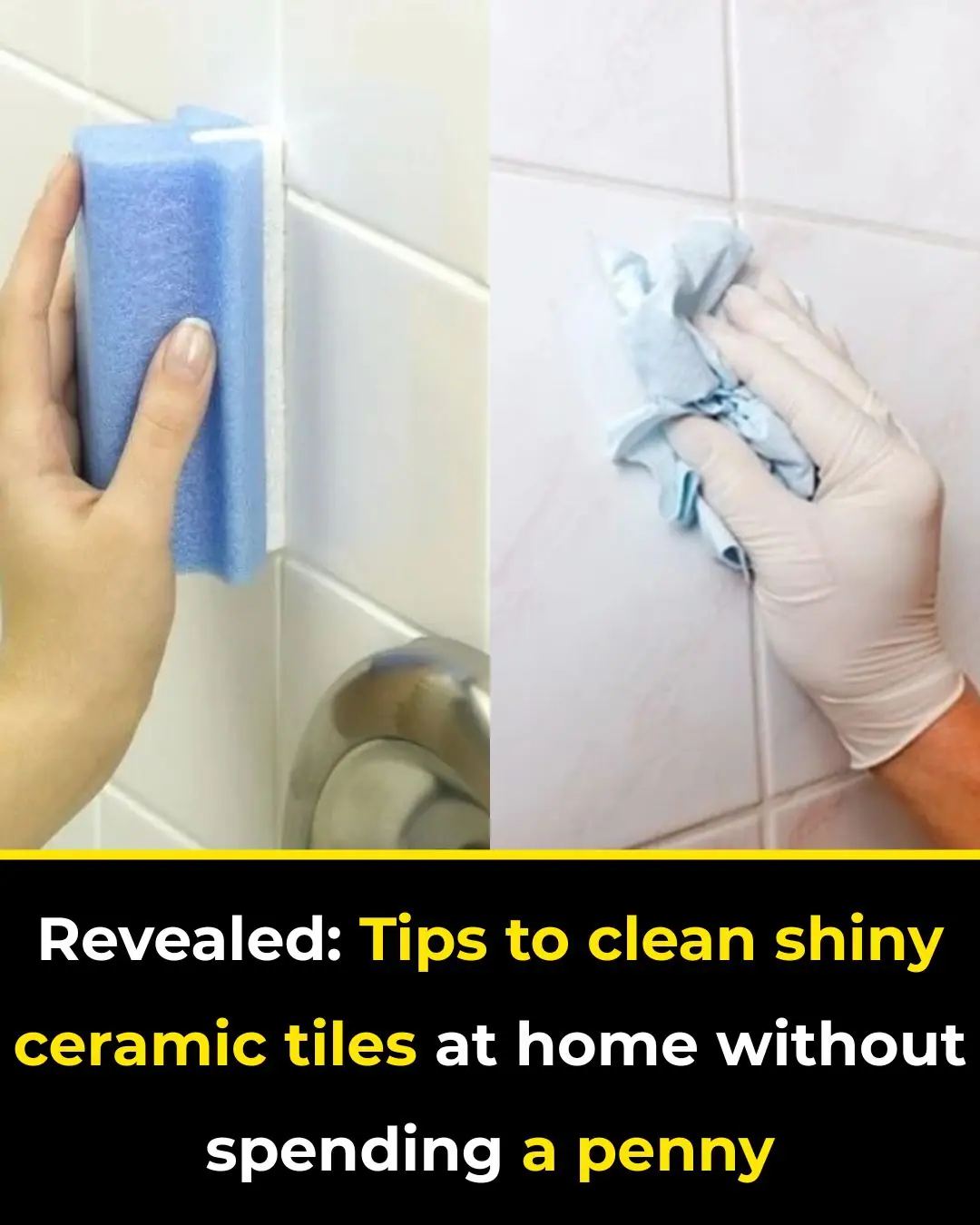 Secret Tip: How to Clean Tile Floors and Make Them Shine, Without Spending a Dime