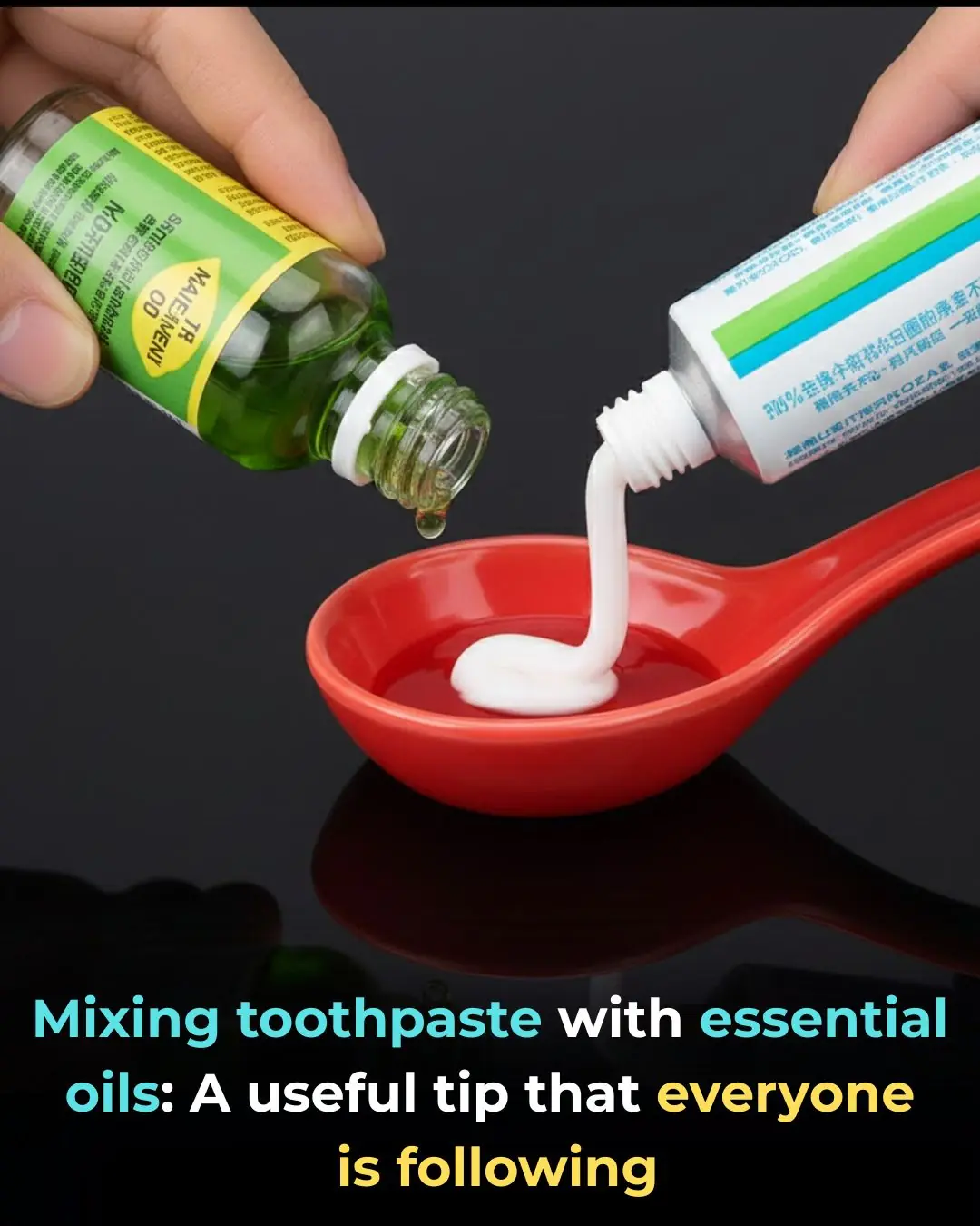 Mixing Toothpaste with Menthol Balm: A Surprisingly Useful Household Hack