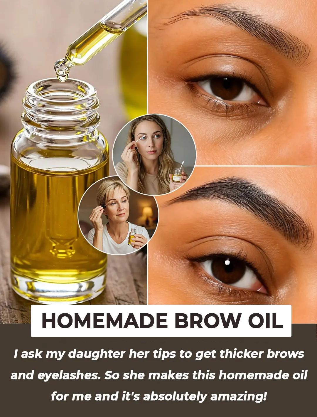 Get Thicker Eyelashes/Eyebrows with Vaseline and Castor Oil Serum in 1 Week