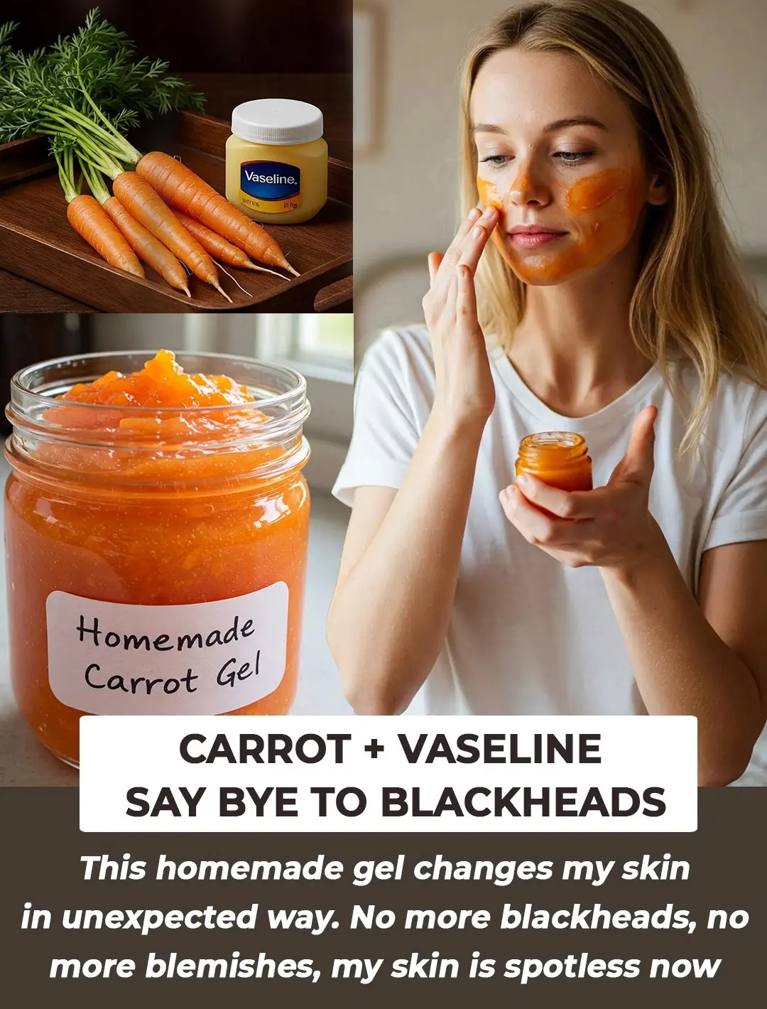 How to Made Carrot-Vaseline Anti-Wrinkle Cream At Home: A Natural Remedy for Youthful Skin