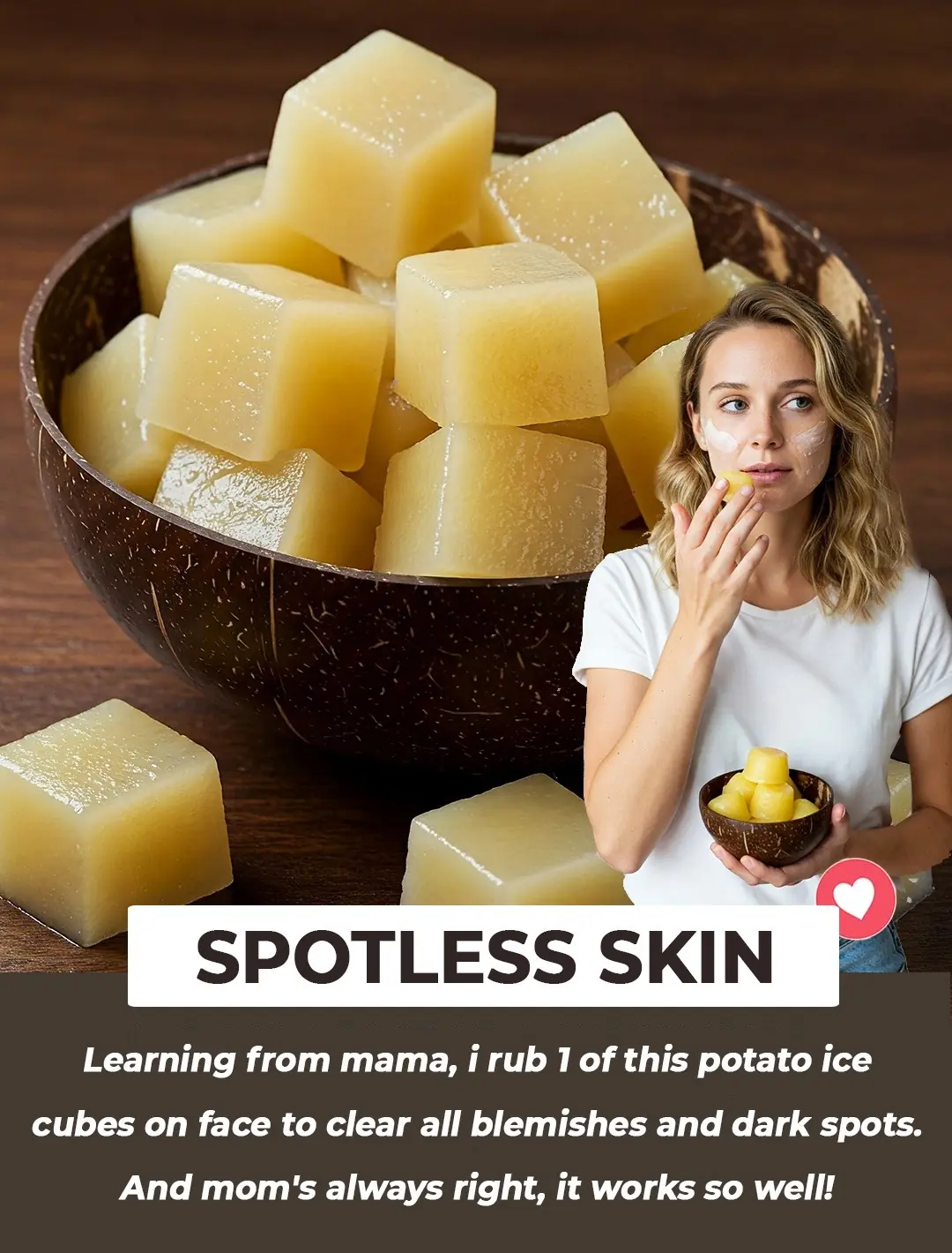 How to Make Potato Milk Cubes - The Ultimate DIY Remedy for Spotless Skin