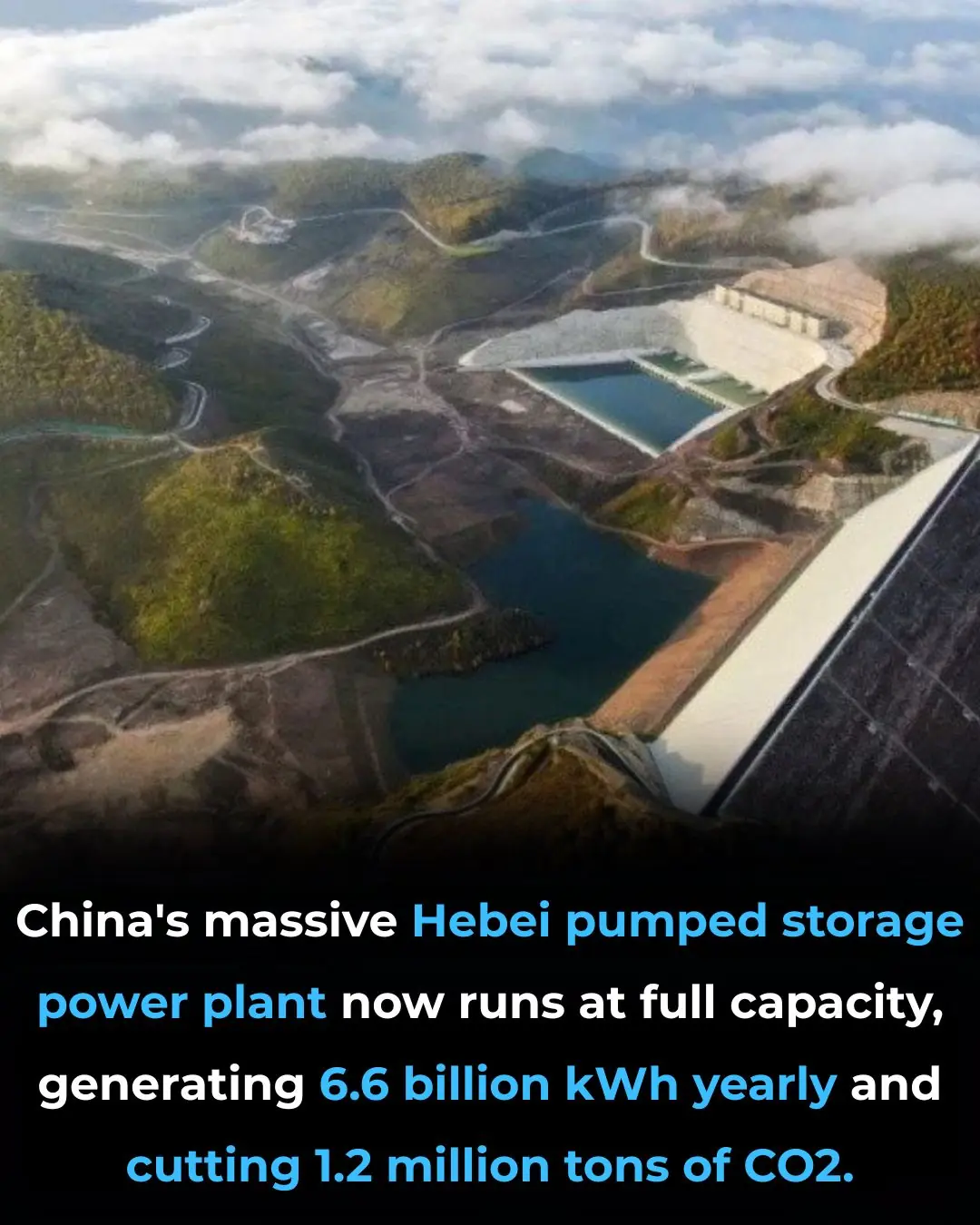 World’s Largest Pumped Storage Power Station Goes Fully Operational in China