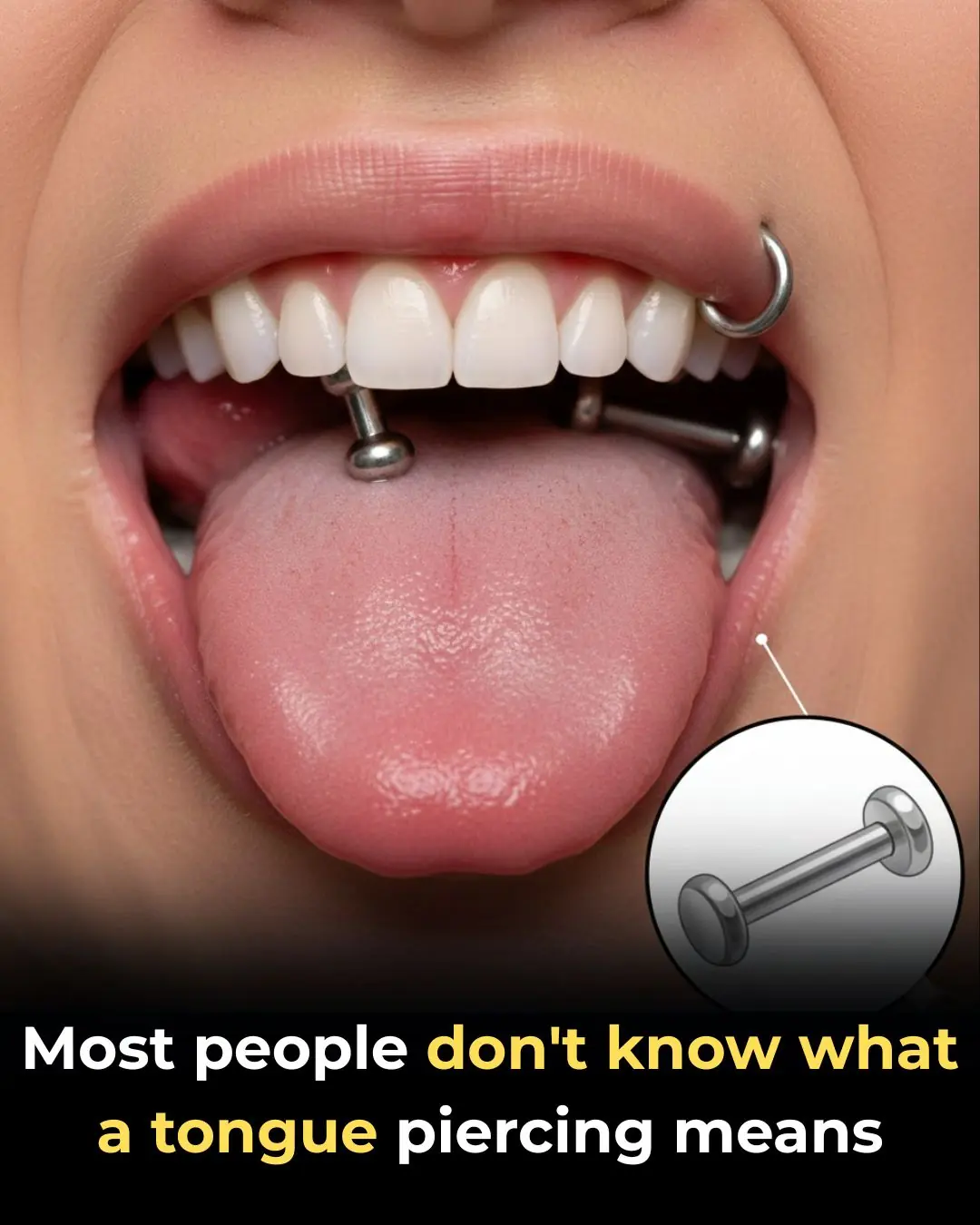 The Hidden Meaning Behind Tongue Piercings