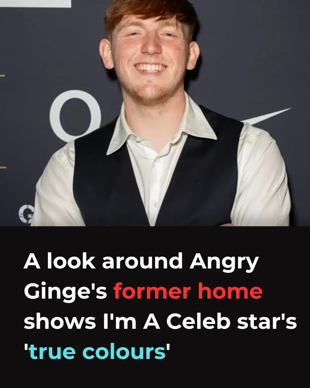 A look around Angry Ginge's former home shows I'm A Celeb star's 'true colours'