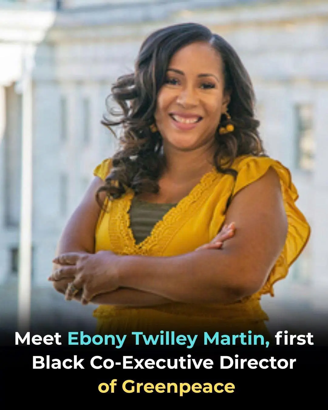 Ebony Twilley Martin Named First Black Co-Executive Director Of Greenpeace