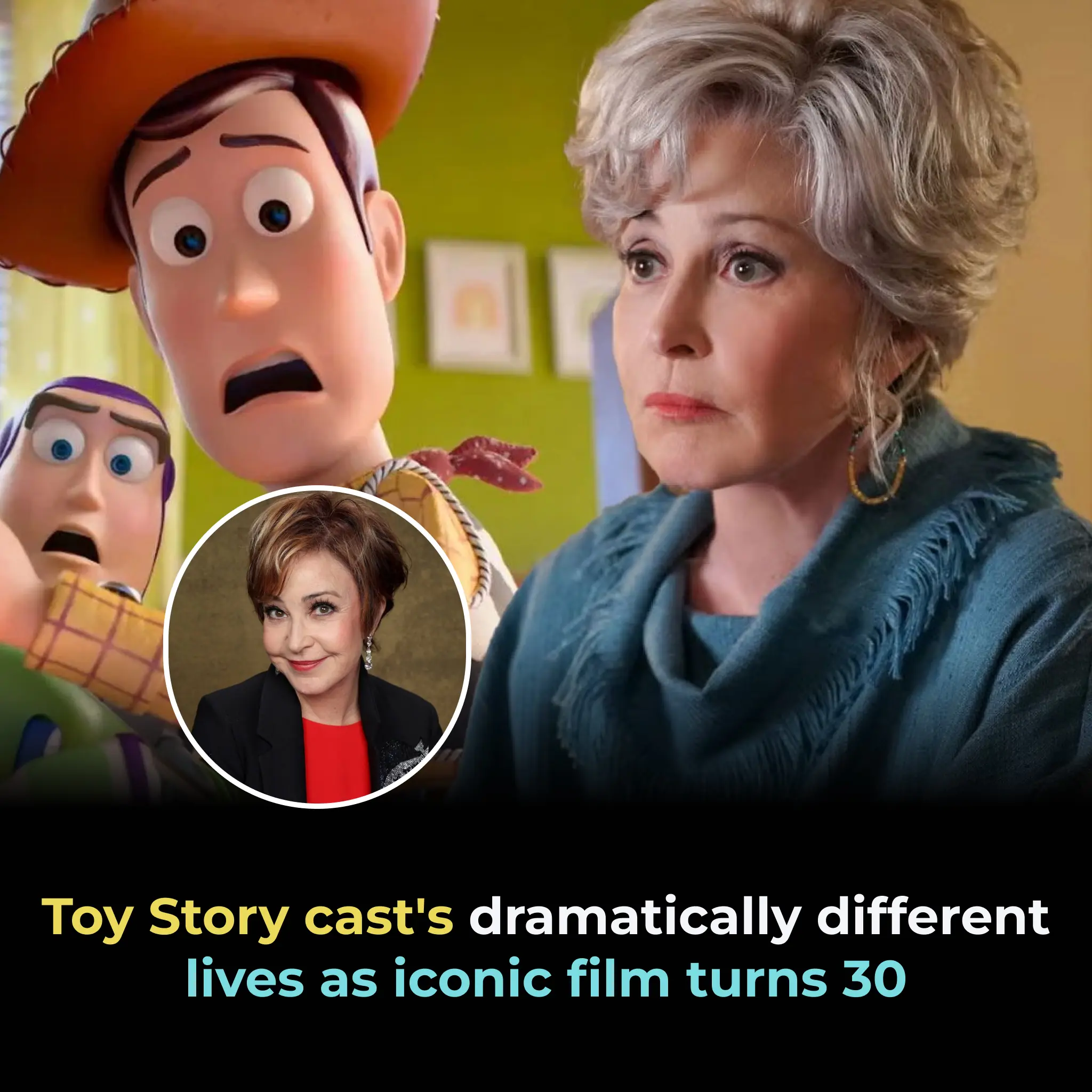 Toy Story cast's dramatically different lives as iconic film turns 30