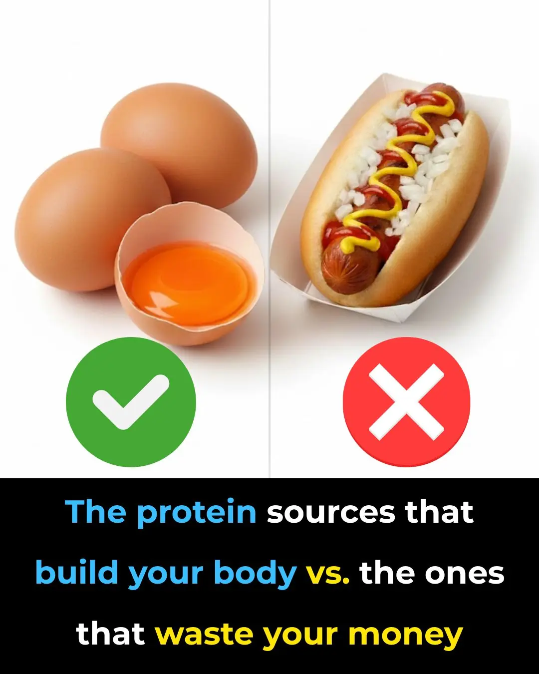 The protein sources that build your body vs. the ones that waste your money