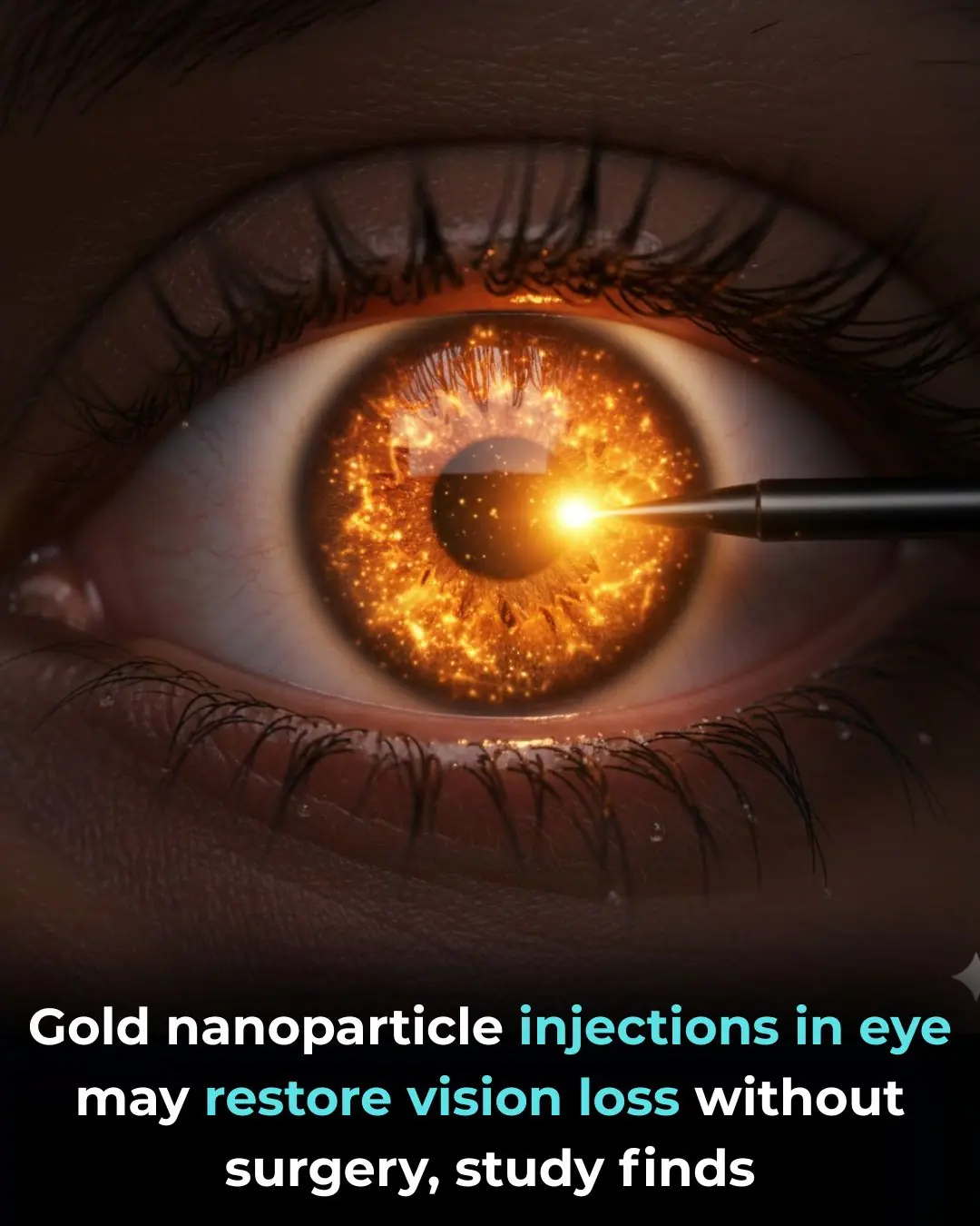 Turning Gold Into Sight: A Revolutionary Nanotherapy That Could Help Restore Vision