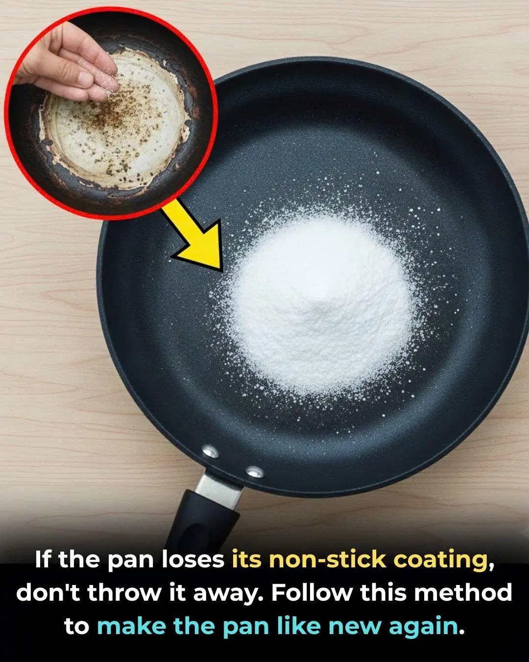 Your Non-Stick Pan Lost Its Coating? Don’t Throw It Away – Here’s How to Use It Like New