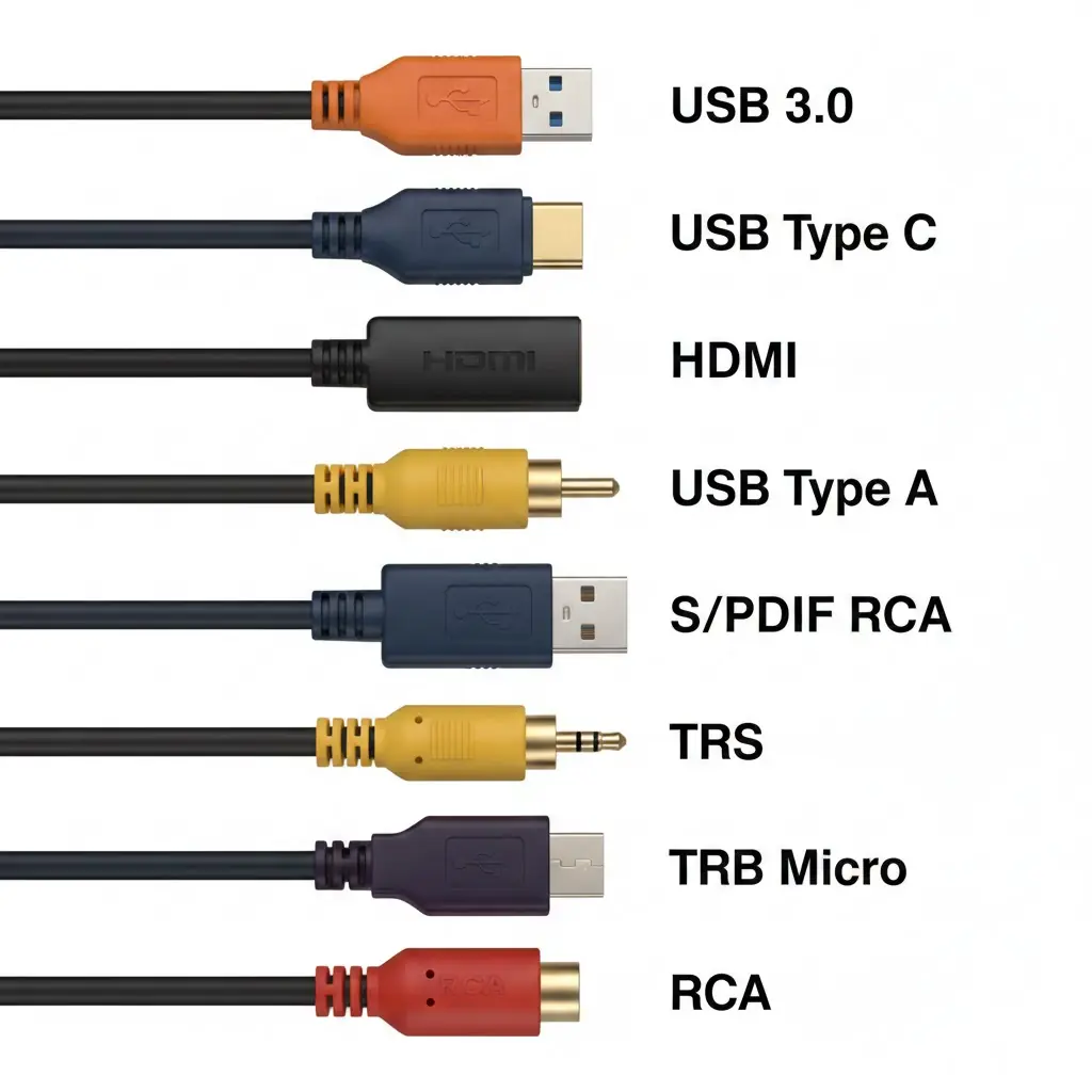 A Complete Guide to Common Cable Types and How They Keep Devices Connected