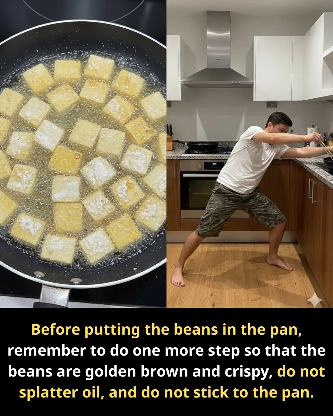 How to Fry Tofu to Golden Crisp Perfection Without Oil Splashes or Sticking