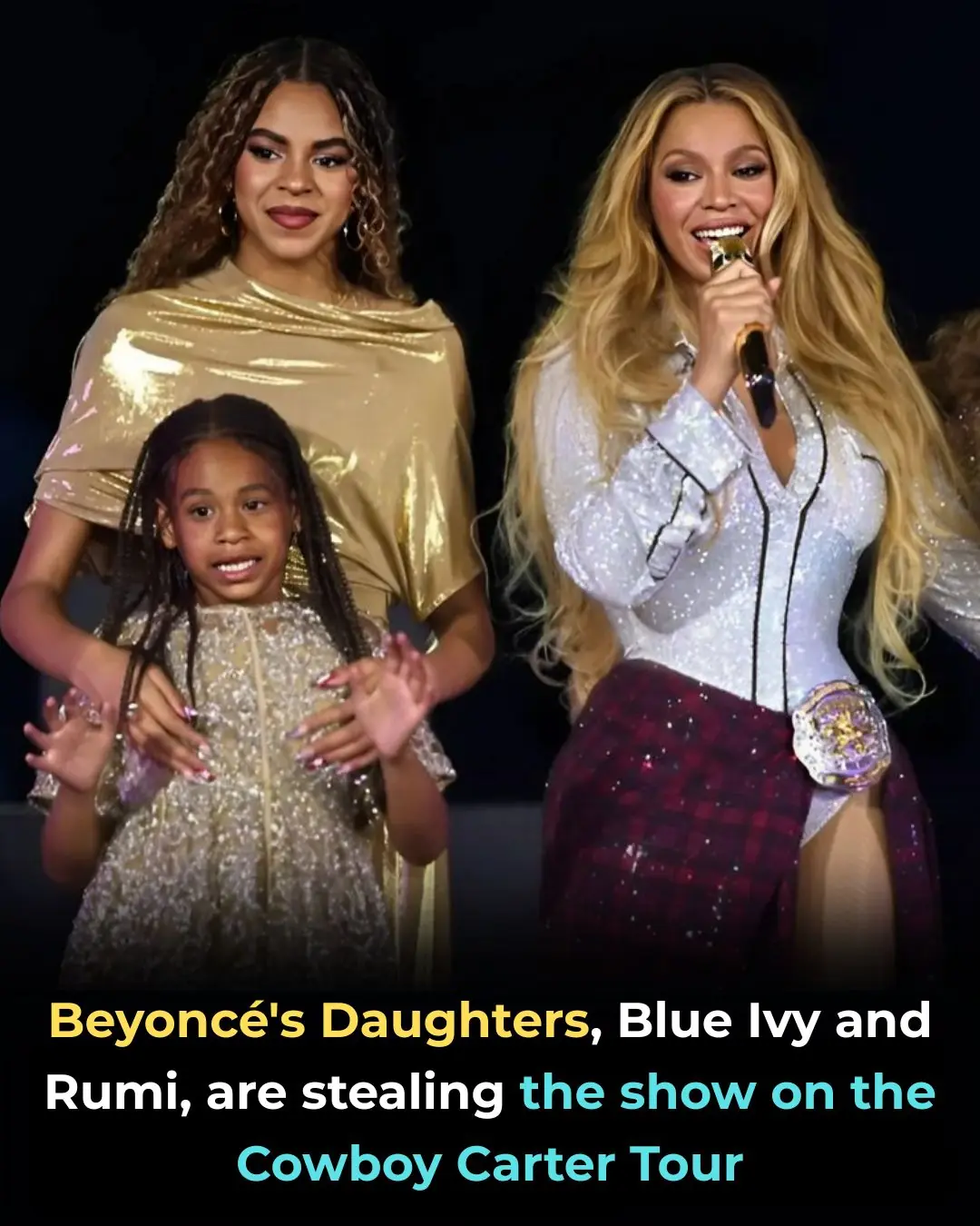 Beyoncé’s Daughters, Blue Ivy and Rumi, Are Stealing the Show on the ...