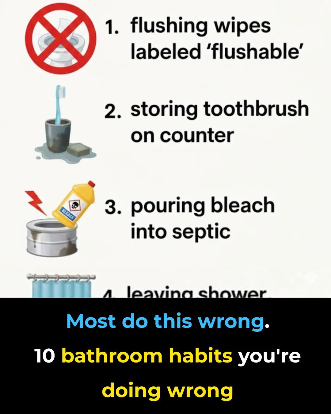 Most people do these wrong: 10 bathroom habits you need to fix