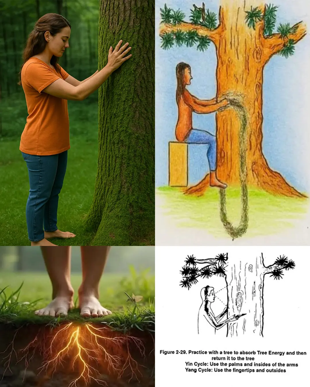 Grounding with Trees: How Barefoot Earthing and Tree Energy Restore Your Natural Balance