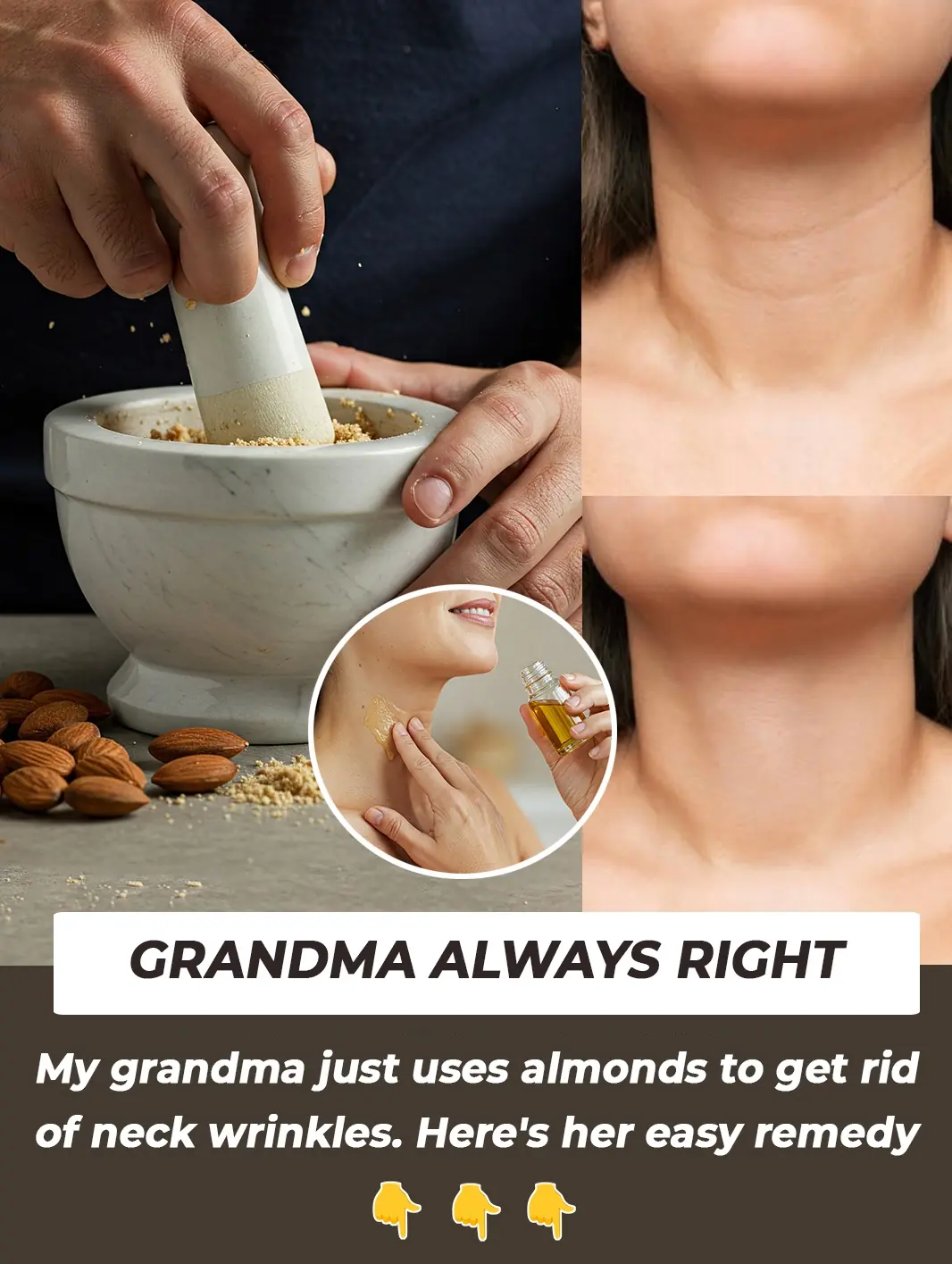 How To Use Almonds To Get Rid Of Neck Wrinkles