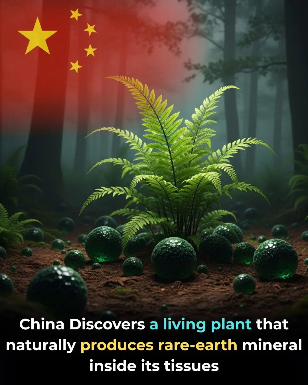 The Fern That Grows Rare-Earth Minerals: A Breakthrough in Green Mining