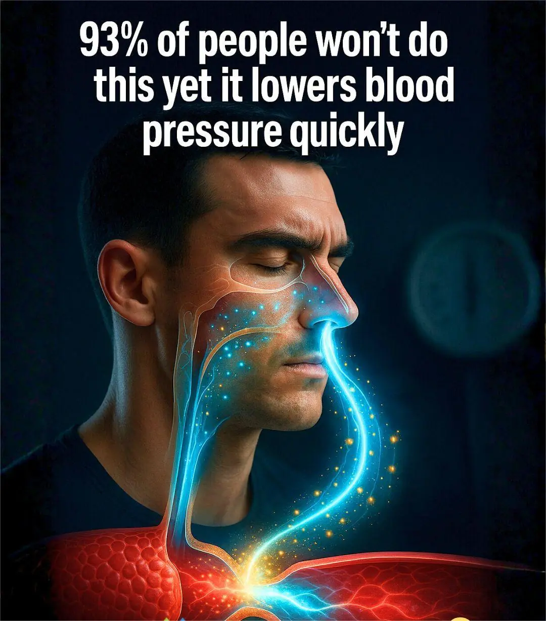 93% of people won’t do this yet it lowers blood pressure quickly