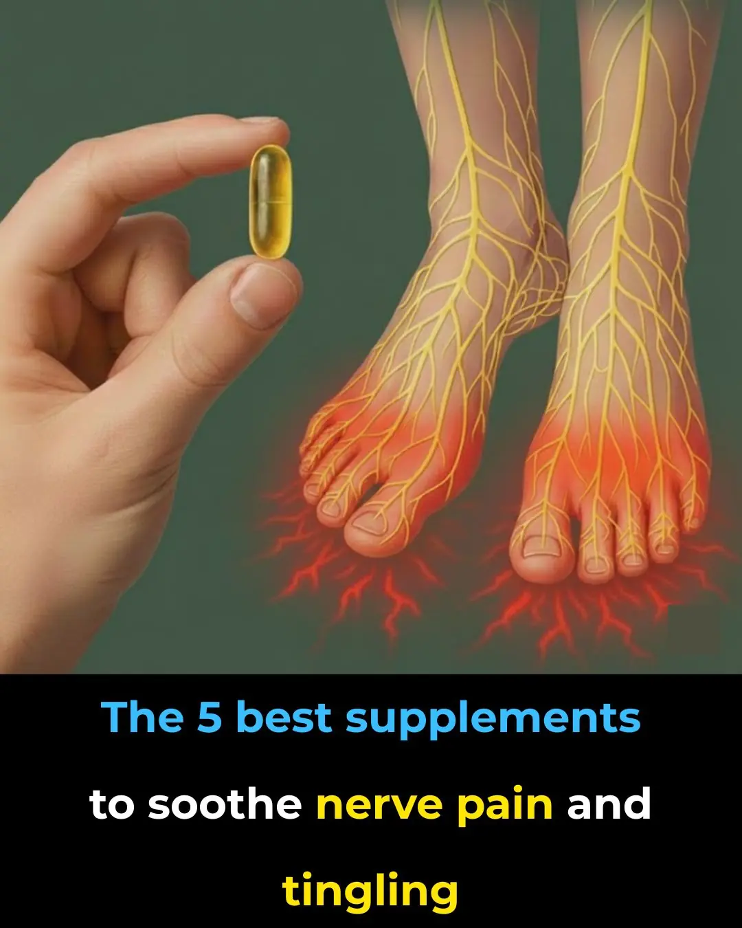 The 5 best supplements to soothe nerve pain and tingling