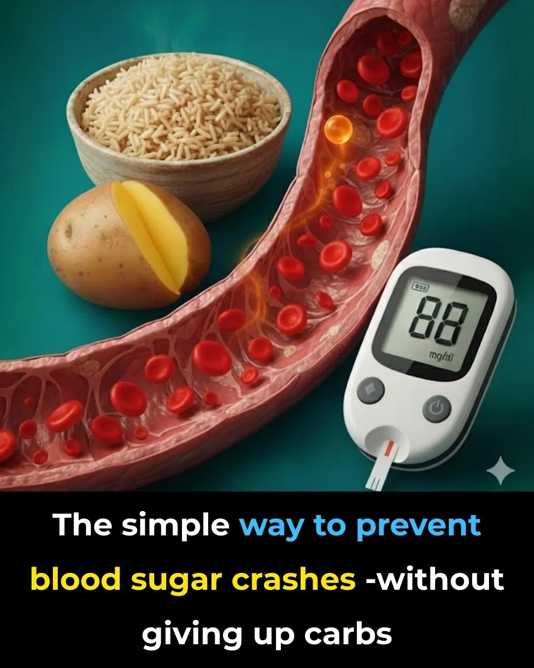 Stop blood sugar spikes—enjoy carbs without the crash!