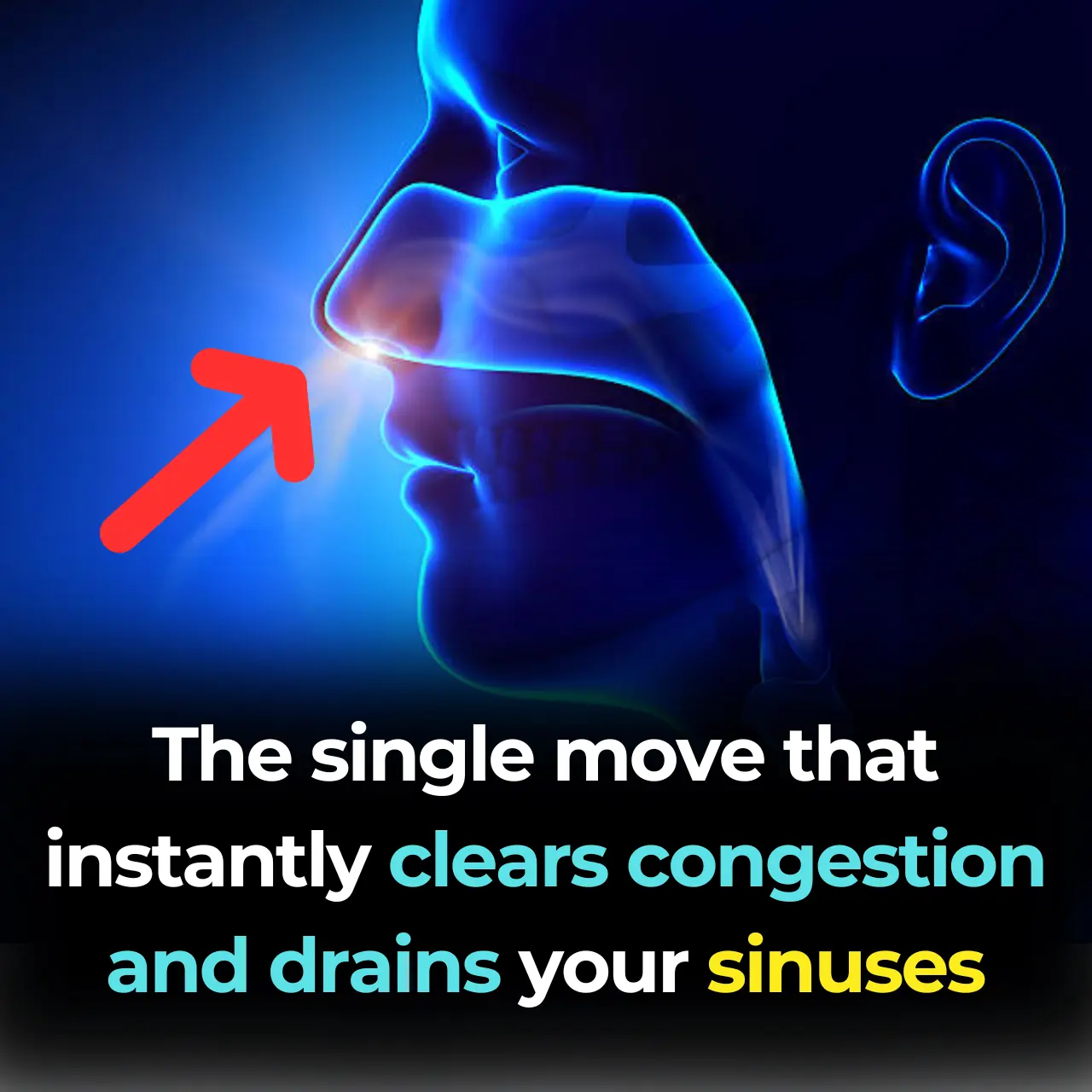 The single move that instantly clears congestion and drains your sinuses