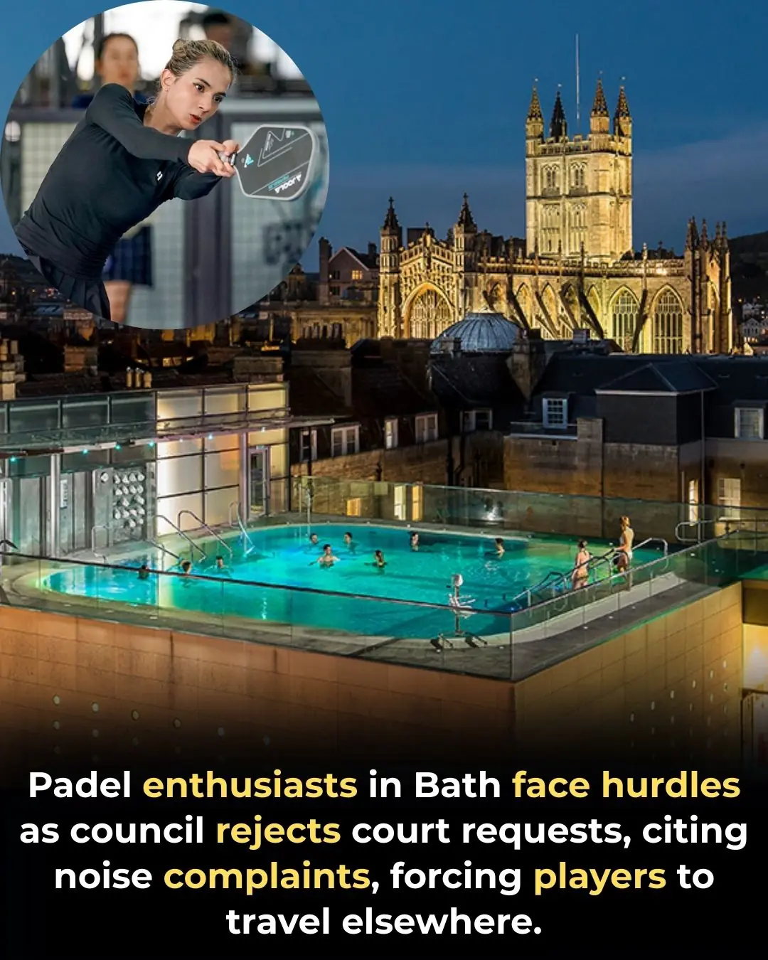 Community Backlash Stops Padel Court Plans in Bath Amid Rising Demand