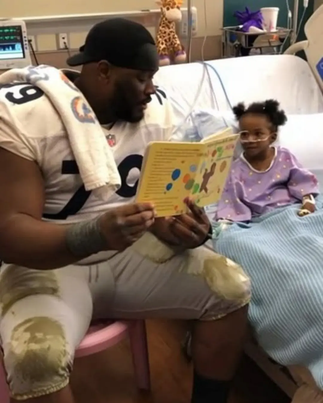 The Giant Who Rushed Home for a Bedtime Story.