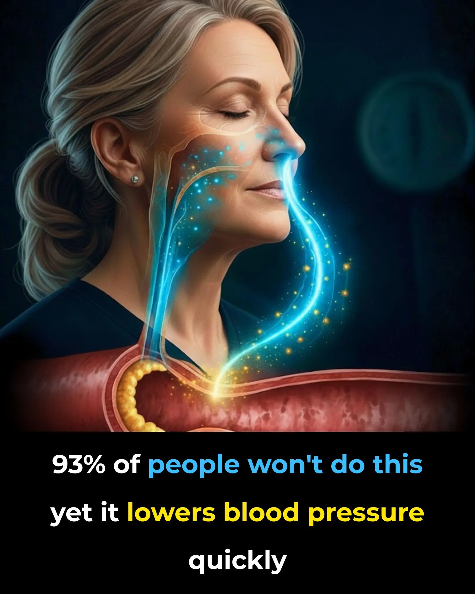93% of people won’t do this yet it lowers blood pressure quickly