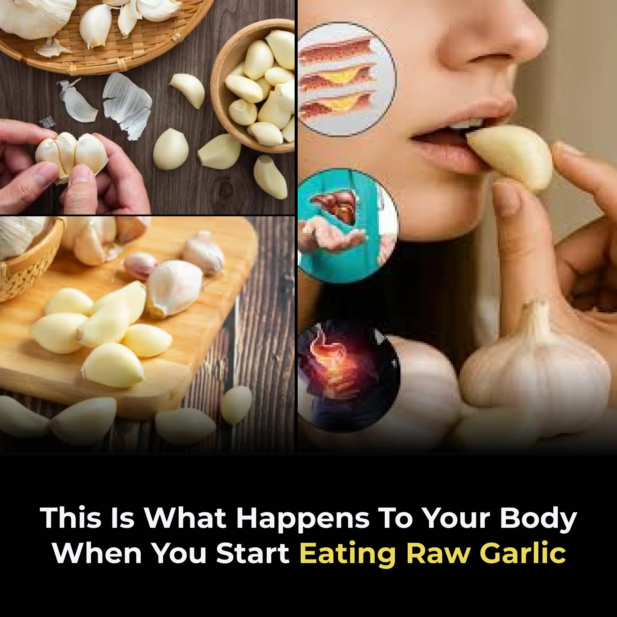 This Is What Happens to Your Body When You Start Eating Raw Garlic