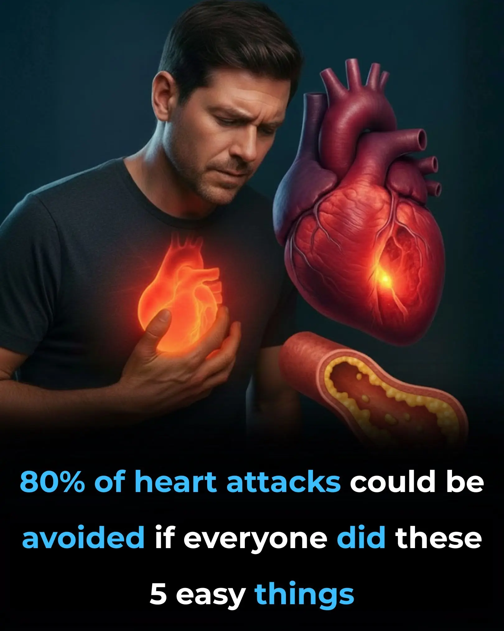 80% Of Heart Attacks Could Be Avoided If Everyone Did These 5 Easy Things
