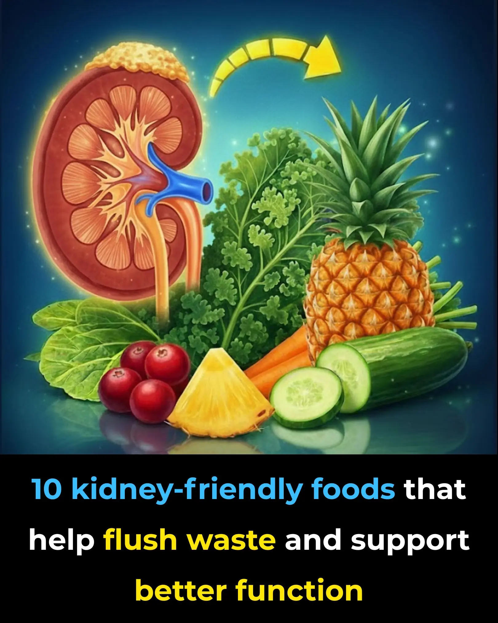 Absolutely BEST Foods to Detox Your Kidneys