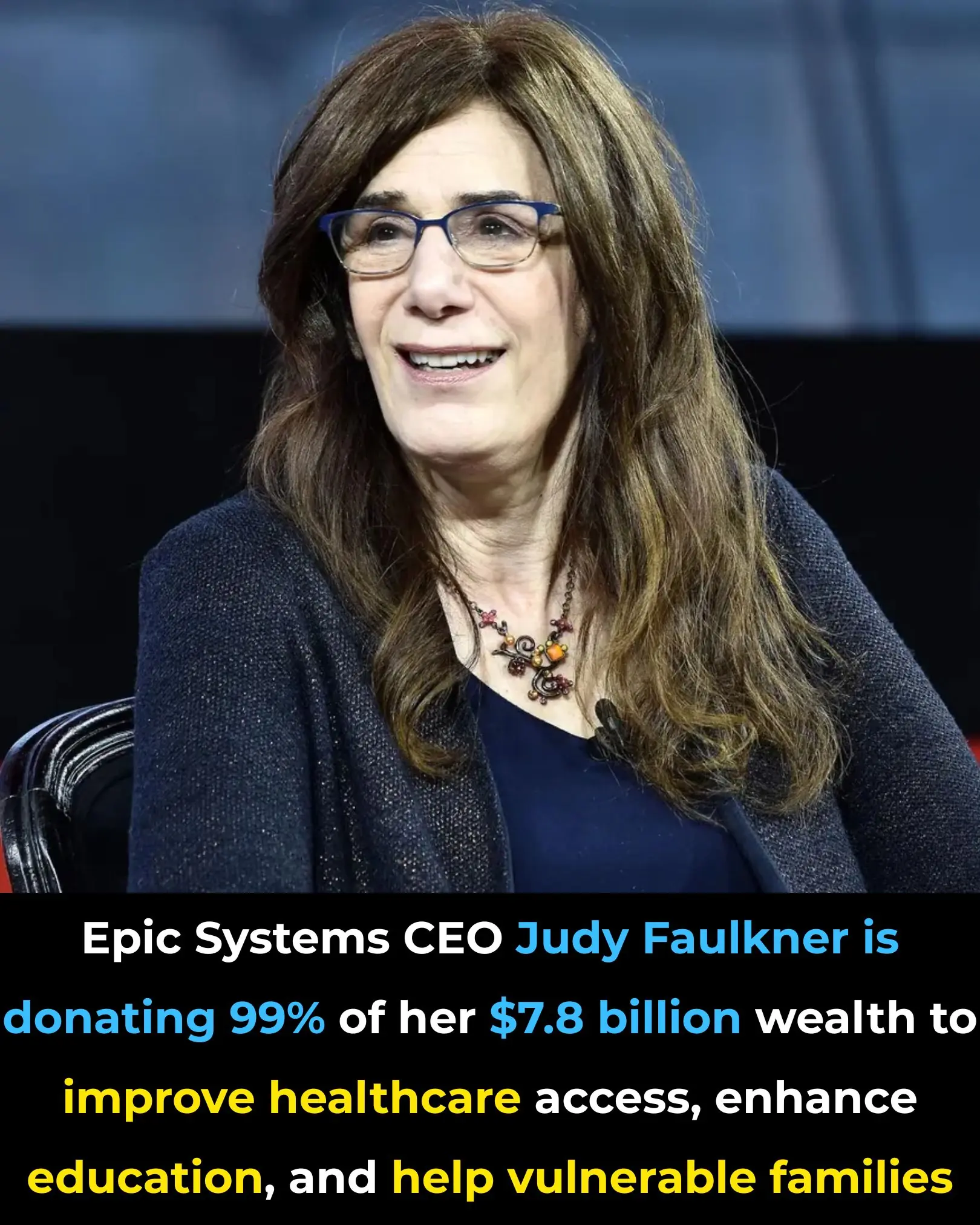 Judy Faulkner: The Billionaire Tech Entrepreneur Pledging 99% of Her Fortune to Philanthropy
