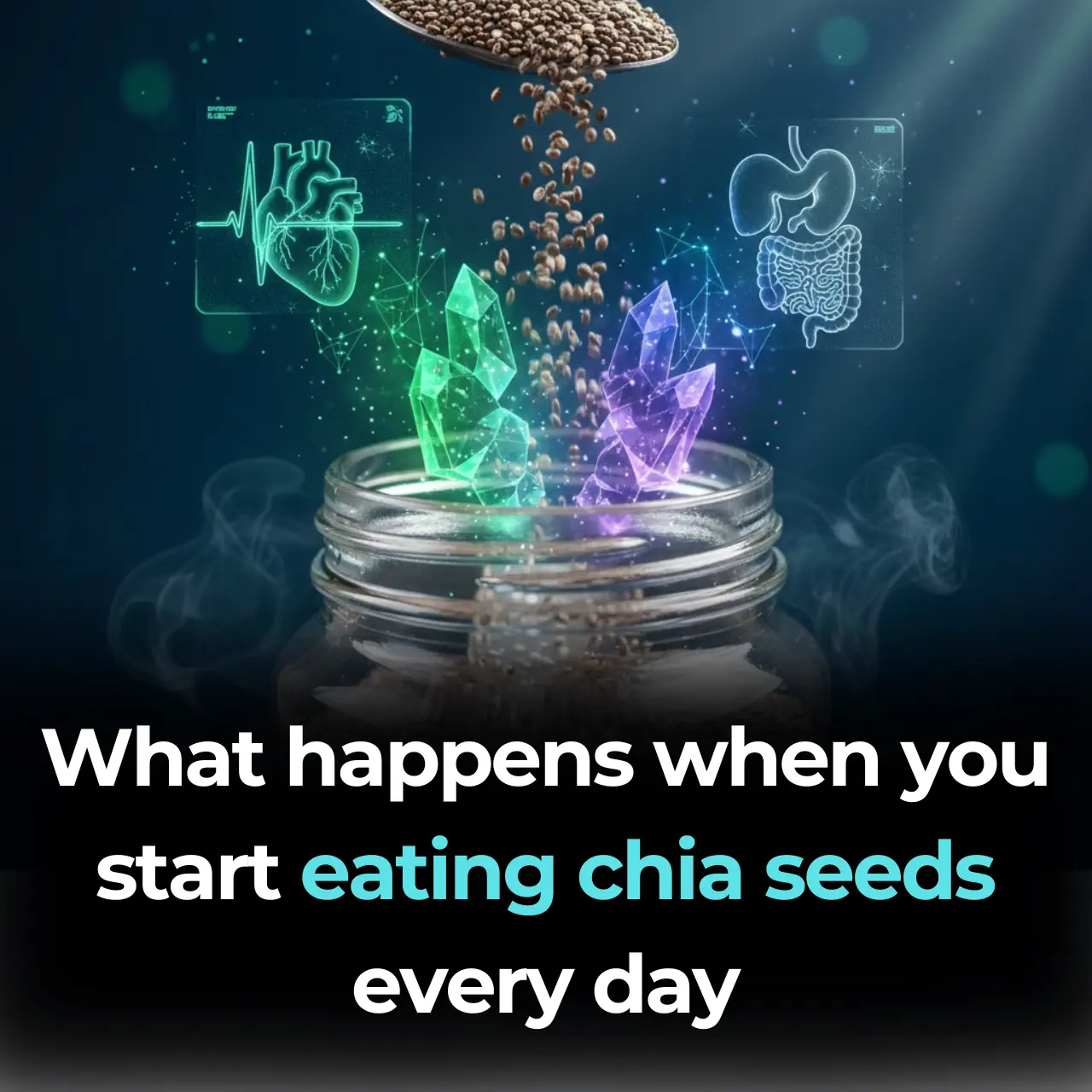 What happens when you start eating chia seeds every day