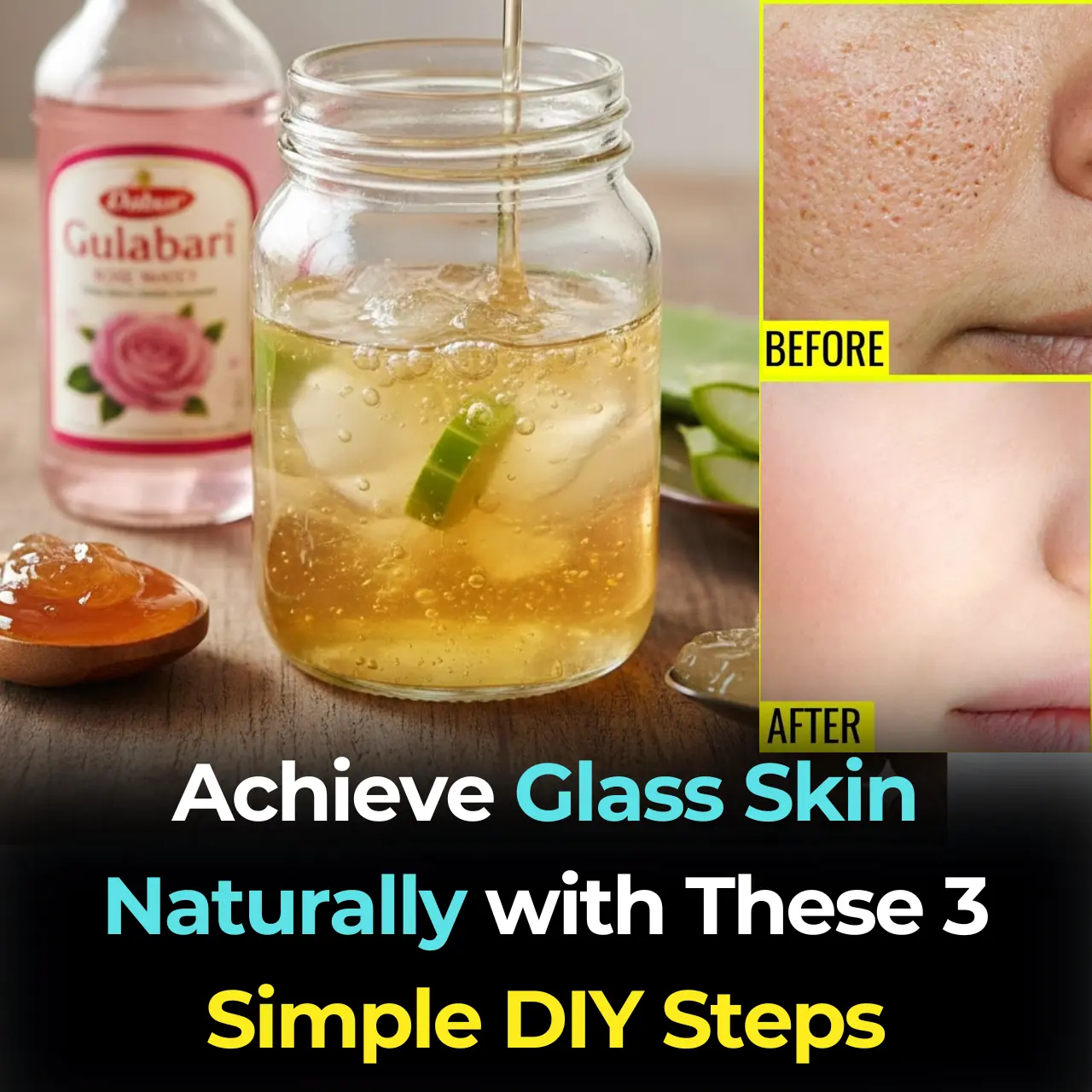 3 Steps Skin Care To Get Dewy Glass Skin