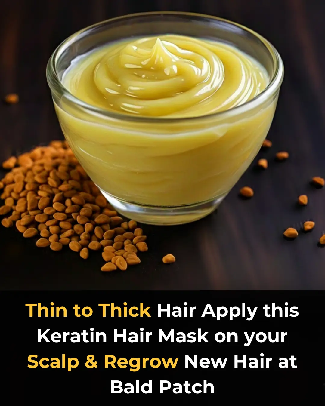 DIY Fenugreek Hair Masks for Hair Growth & Reducing Hair Fall