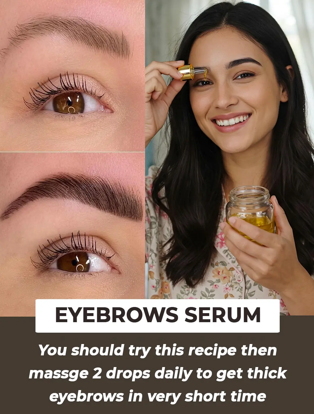 Brow Boosting Serum: The Natural Way to Achieve Full, Thick Eyebrows