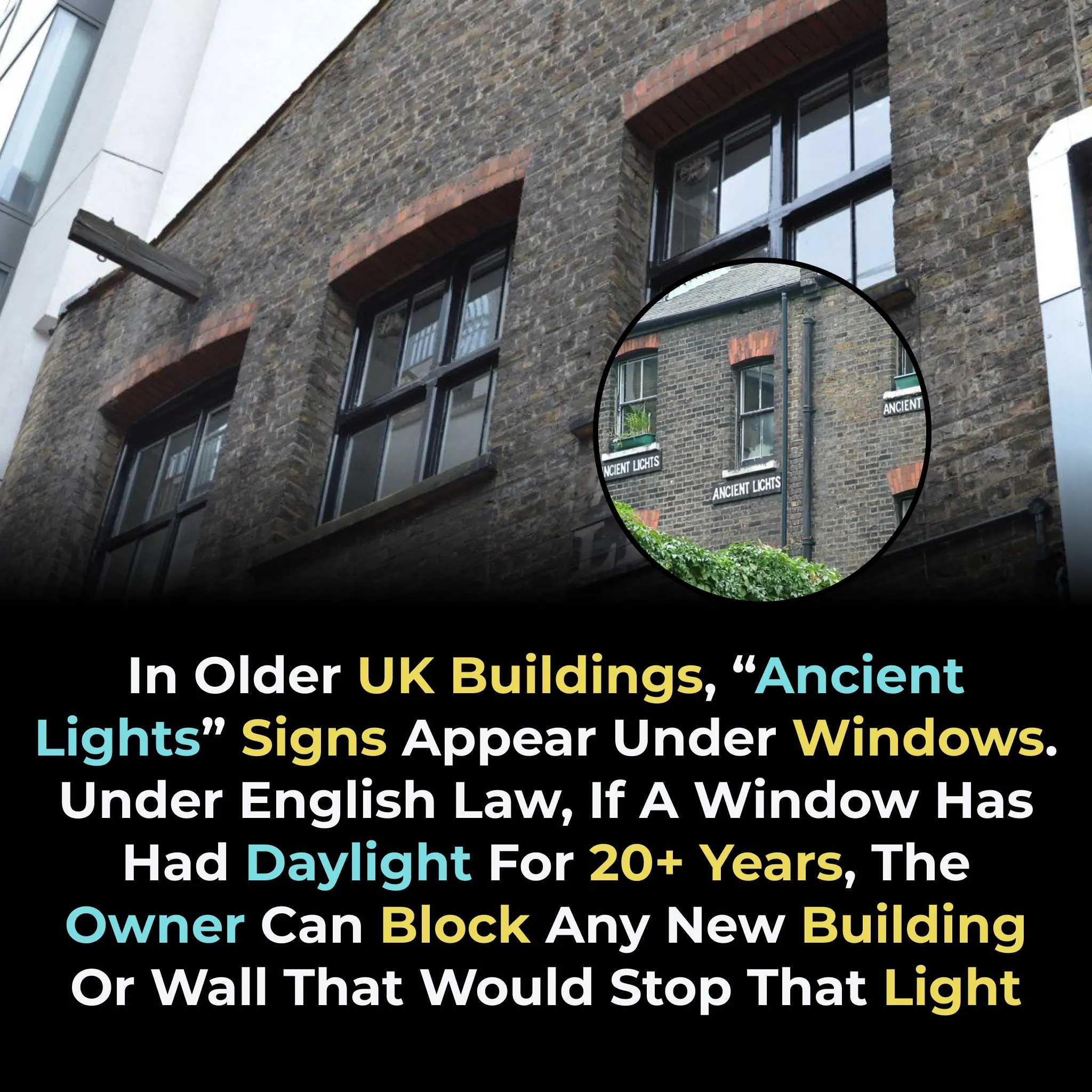 The Curious Story Behind "Ancient Lights" in UK Property Law