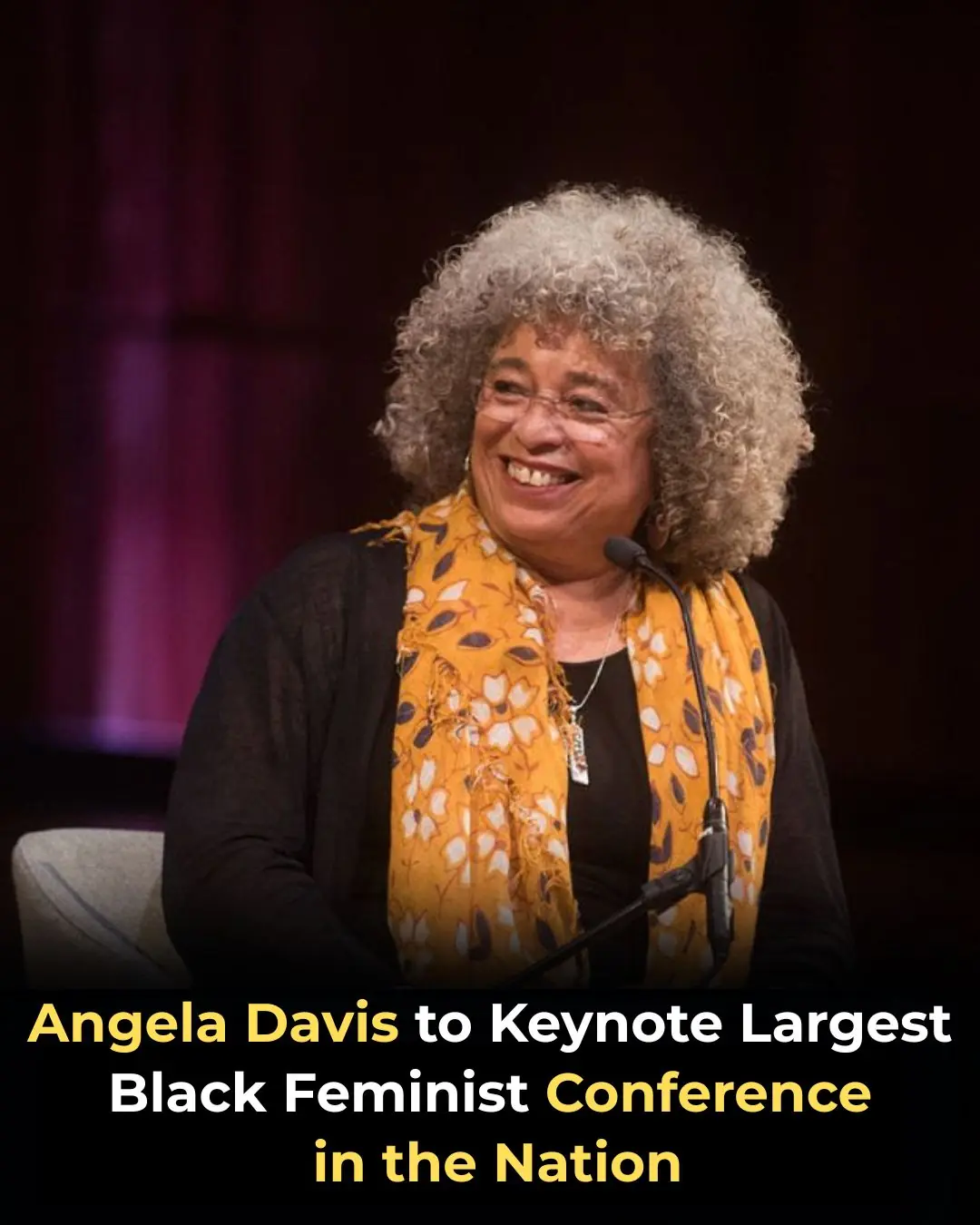 Angela Davis to Keynote Largest Black Feminist Conference in the Nation