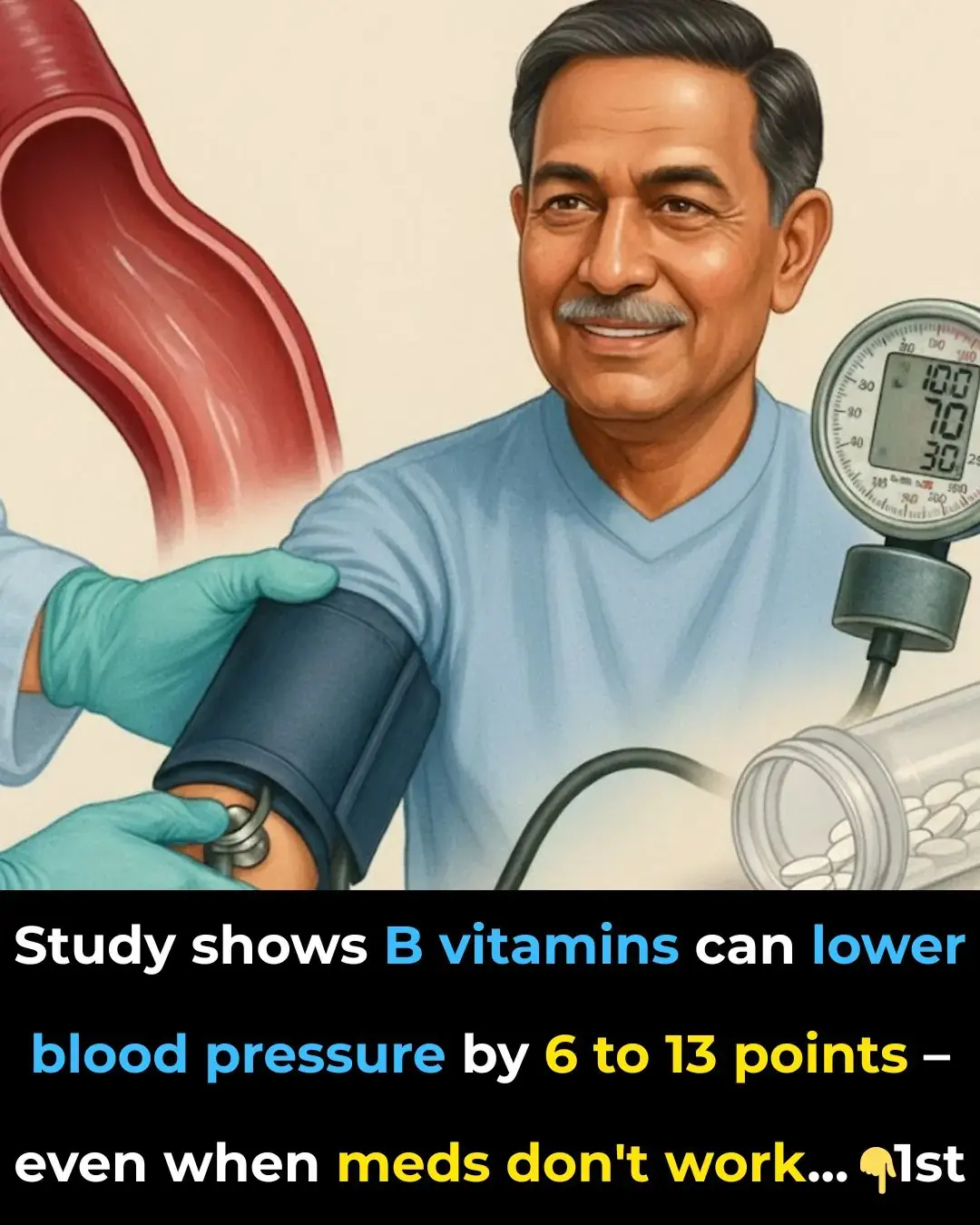 The B vitamin solution: lower blood pressure when medications fail