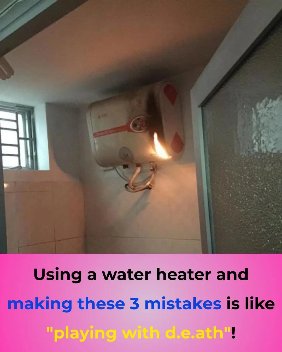 Using a Water Heater? Making These 3 Mistakes Is Like “Flirting With Death”!