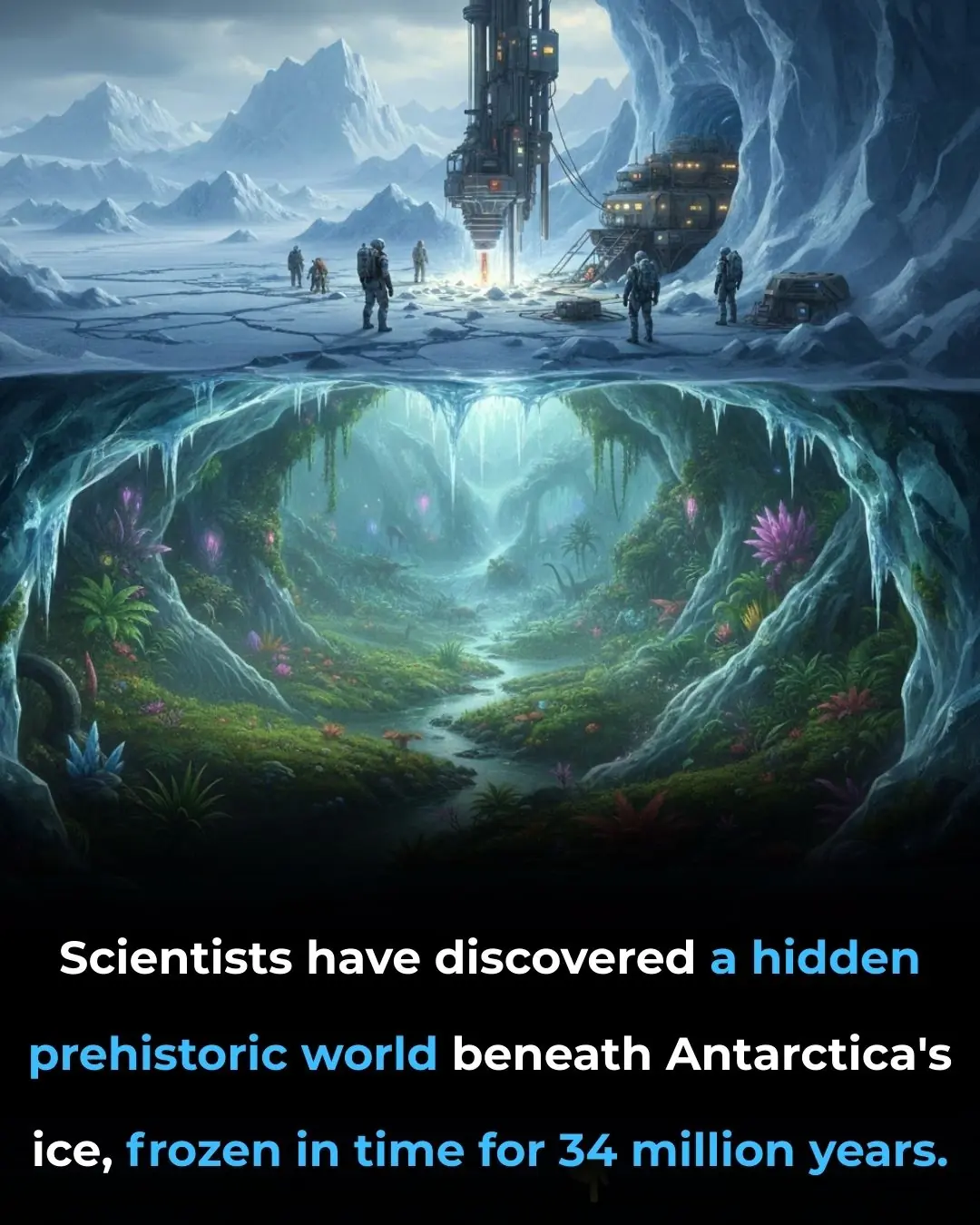 Frozen Time Capsule: Scientists Reveal Ancient Antarctic Landscape
