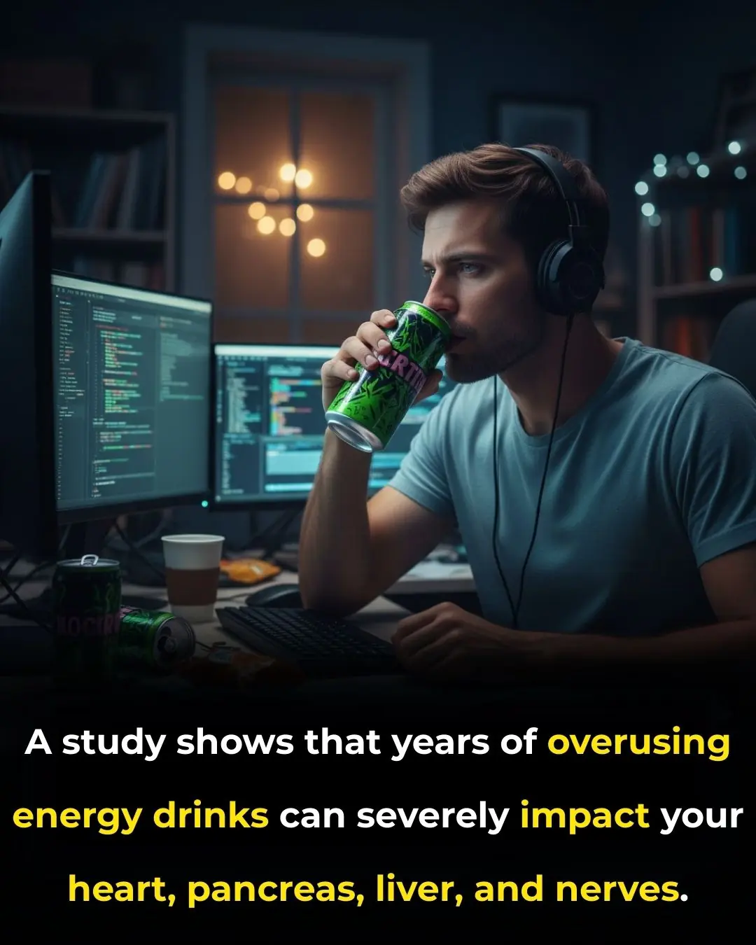 The Hidden Dangers of Long-Term Energy Drink Consumption
