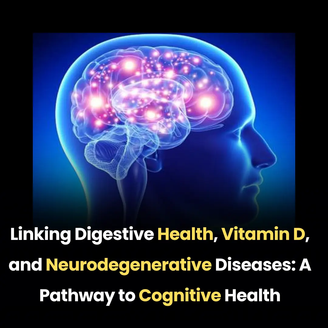 Linking Digestive Health, Vitamin D, and Neurodegenerative Diseases: A Pathway to Cognitive Health