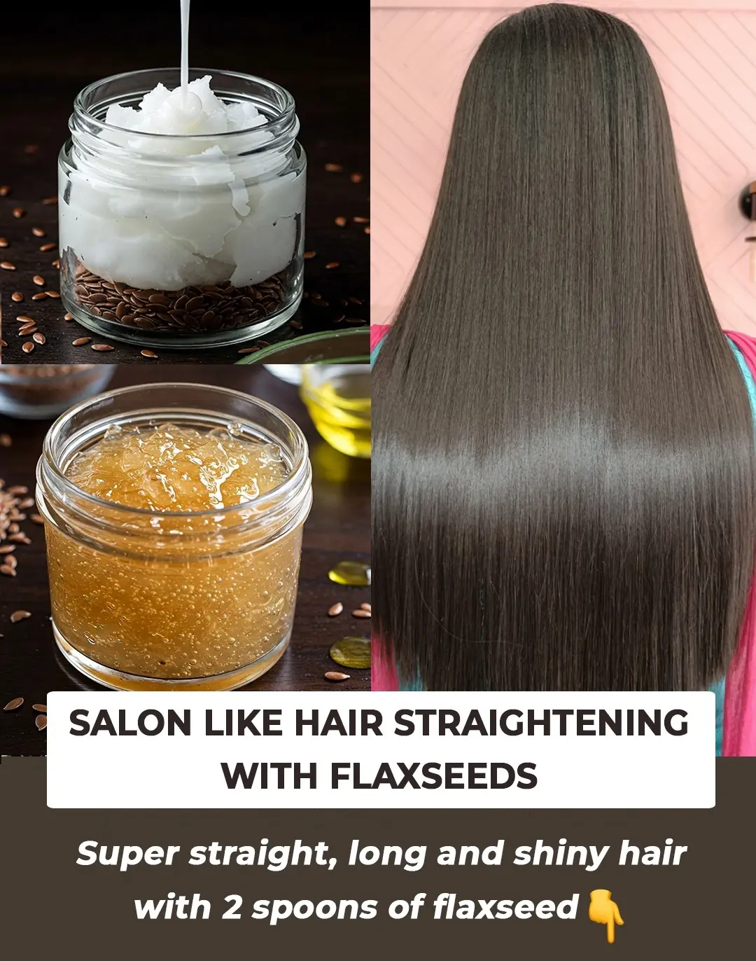 Flaxseeds Gel For Faster Hair Growth
