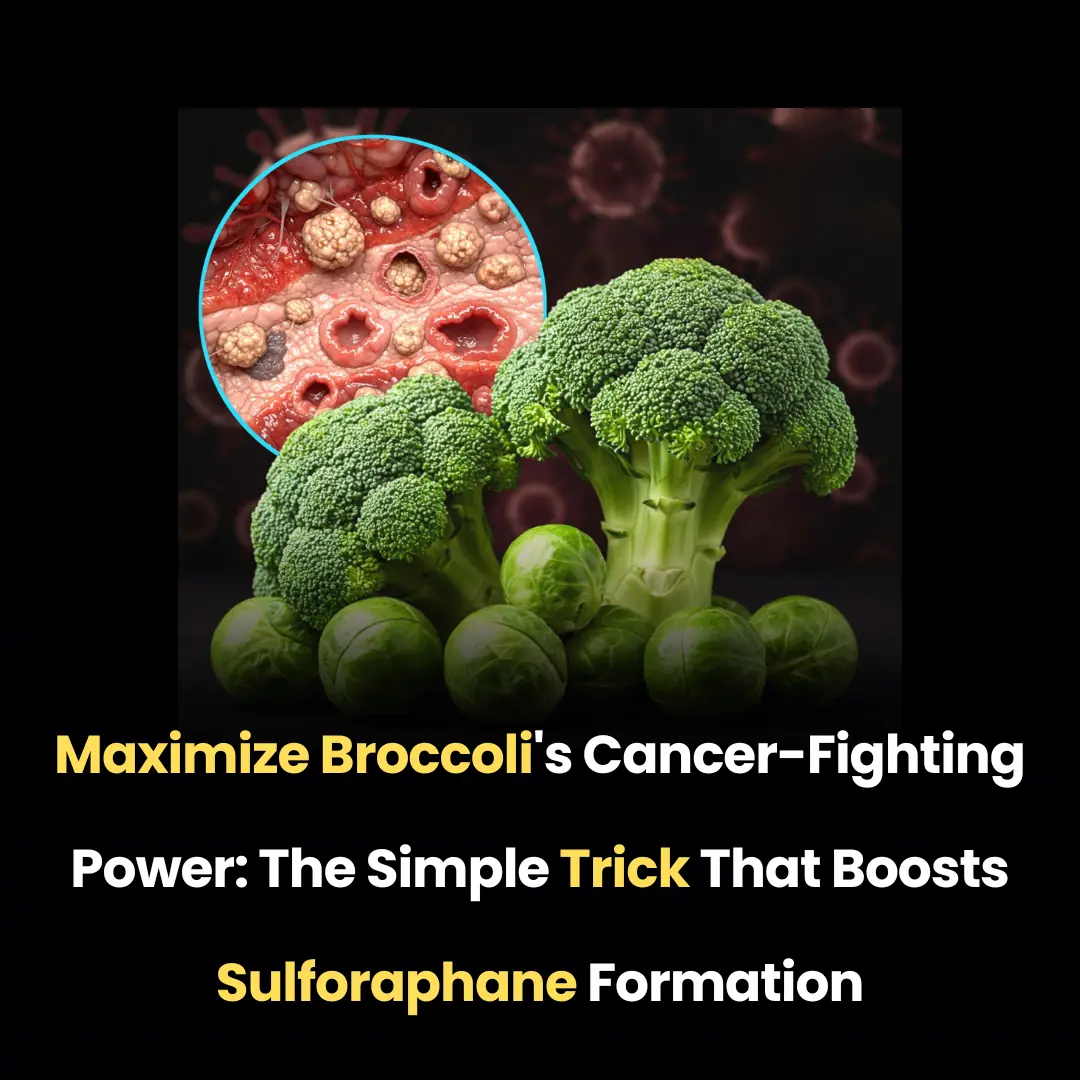 Maximize Broccoli's Cancer-Fighting Power: The Simple Trick That Boosts Sulforaphane Formation
