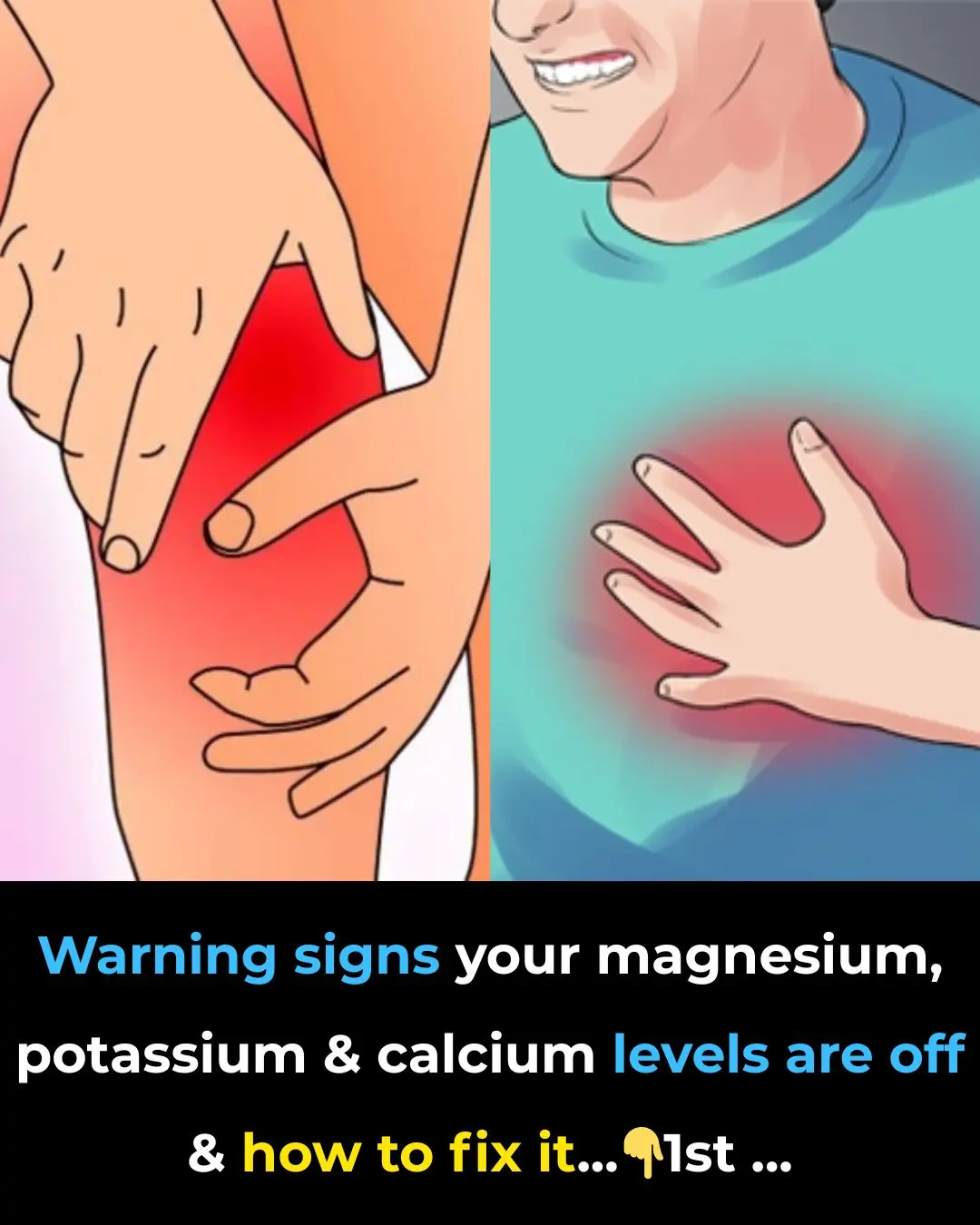 Warning Signs Your Magnesium, Potassium and Calcium Levels Are OFF and How To FIX It!