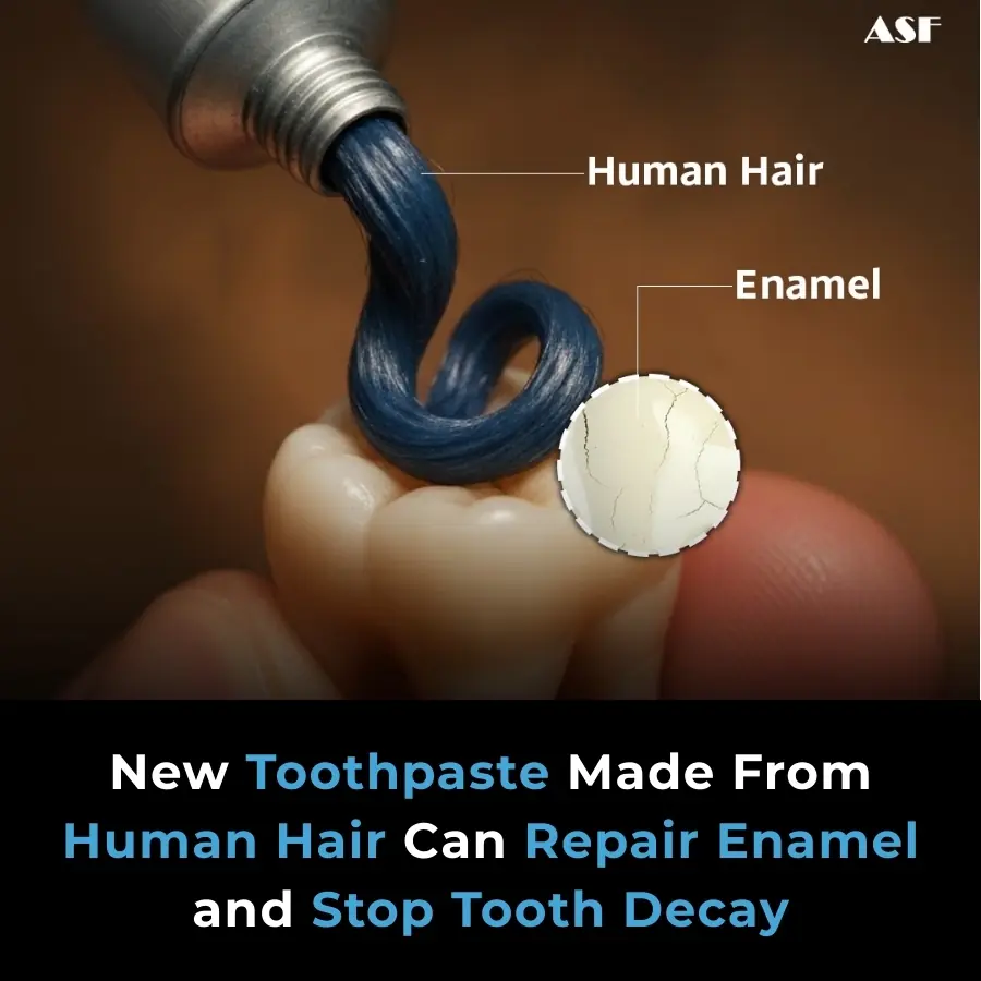 Keratin From Human Hair Could Revolutionize Tooth Enamel Repair