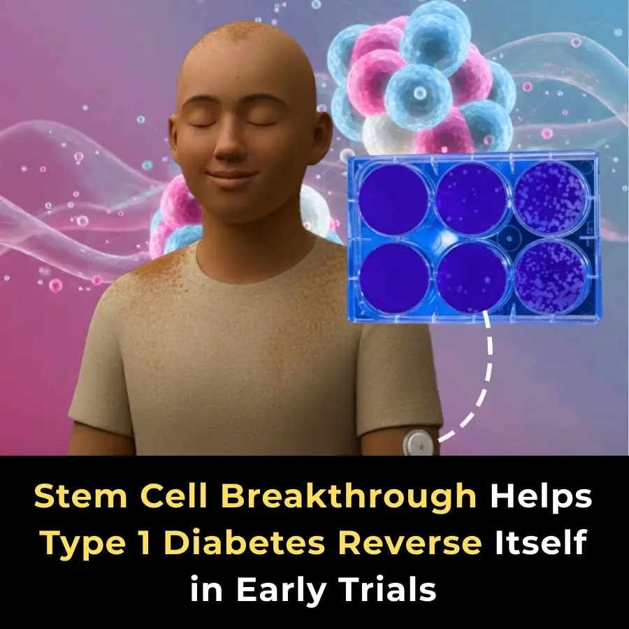 Stem Cell Therapy Restores Insulin Production in Type 1 Diabetes Patients