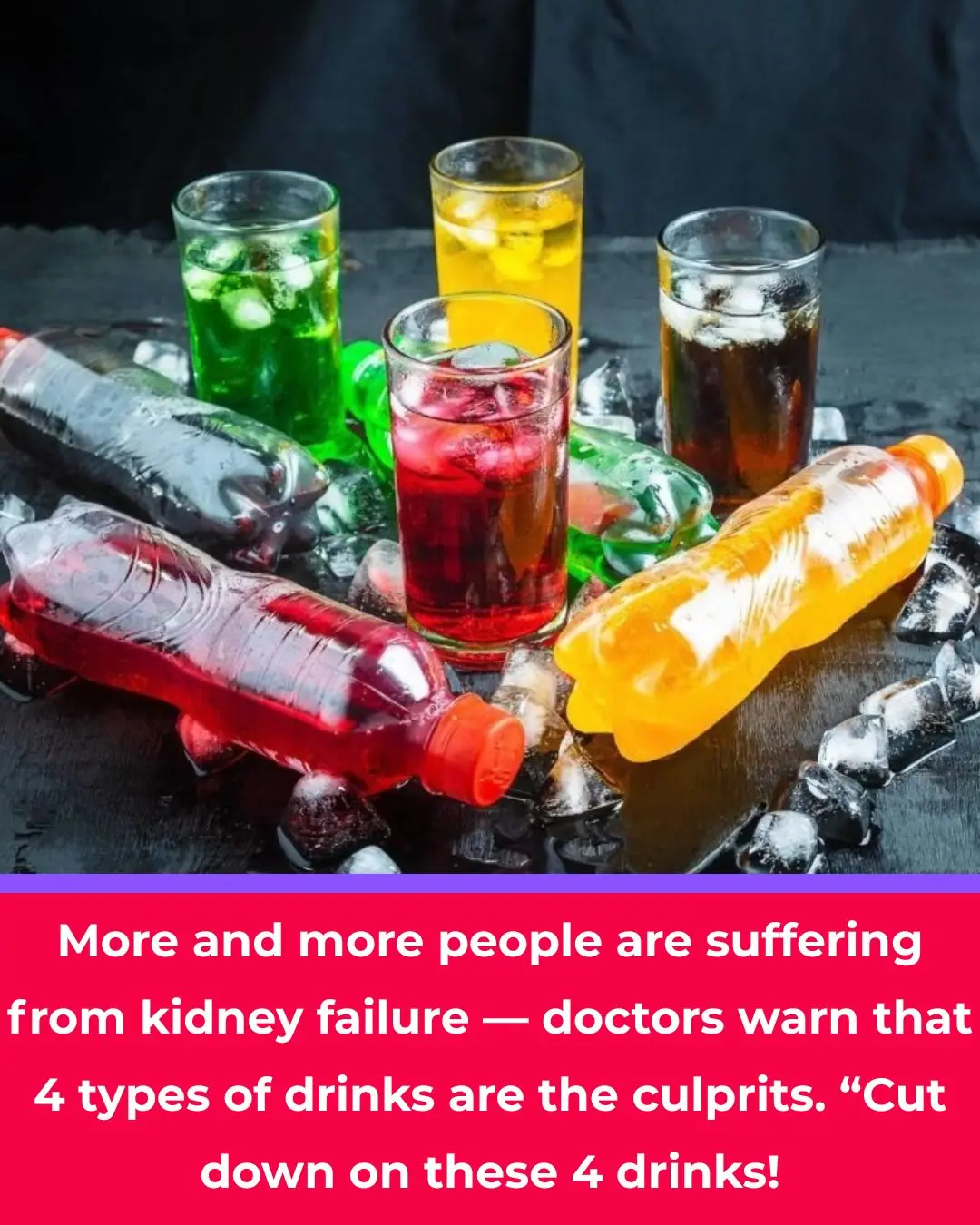 More and more people are developing kidney failure, and doctors warn that four common drinks are the “silent culprits.” It’s time to cut back.