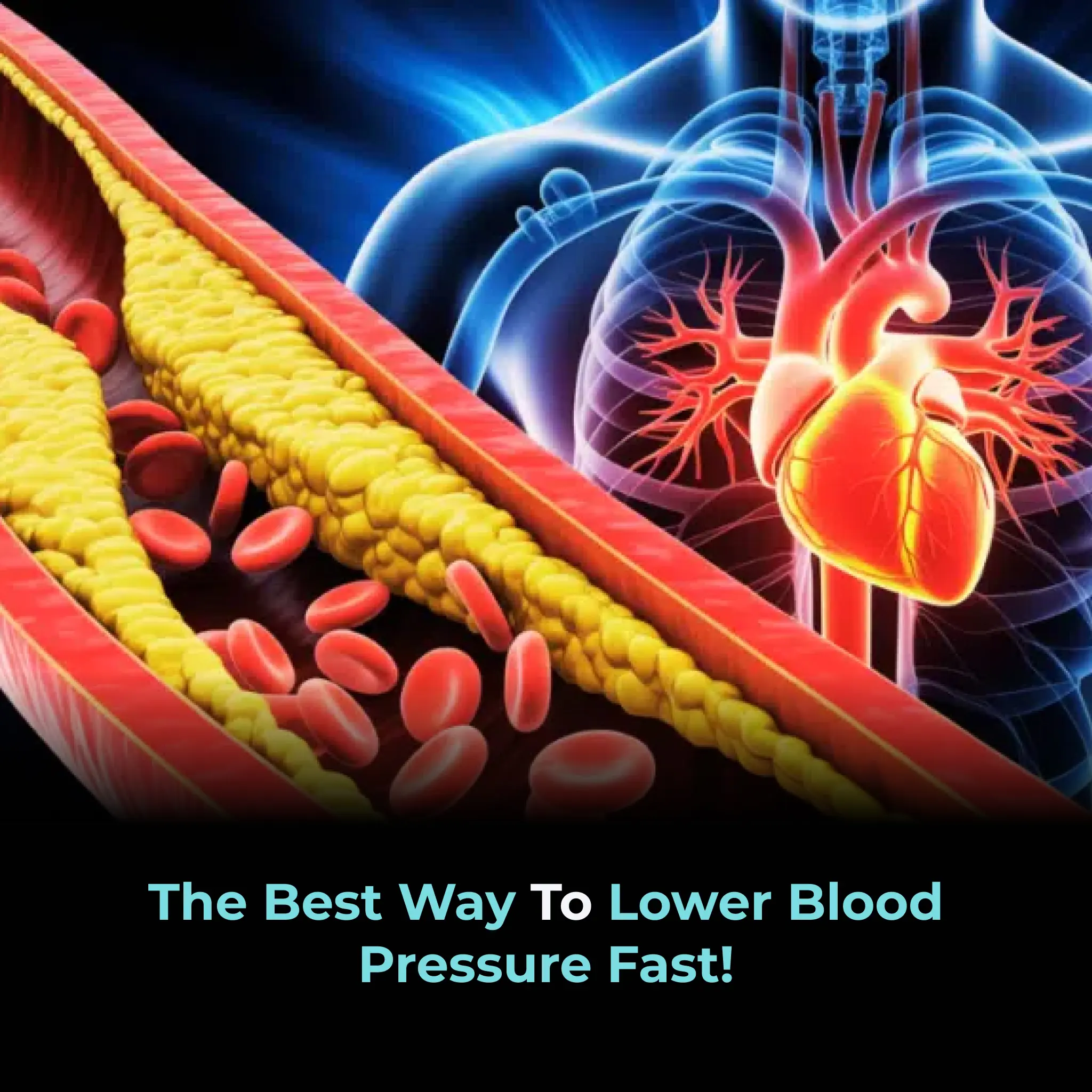 The best way to lower blood pressure fast!