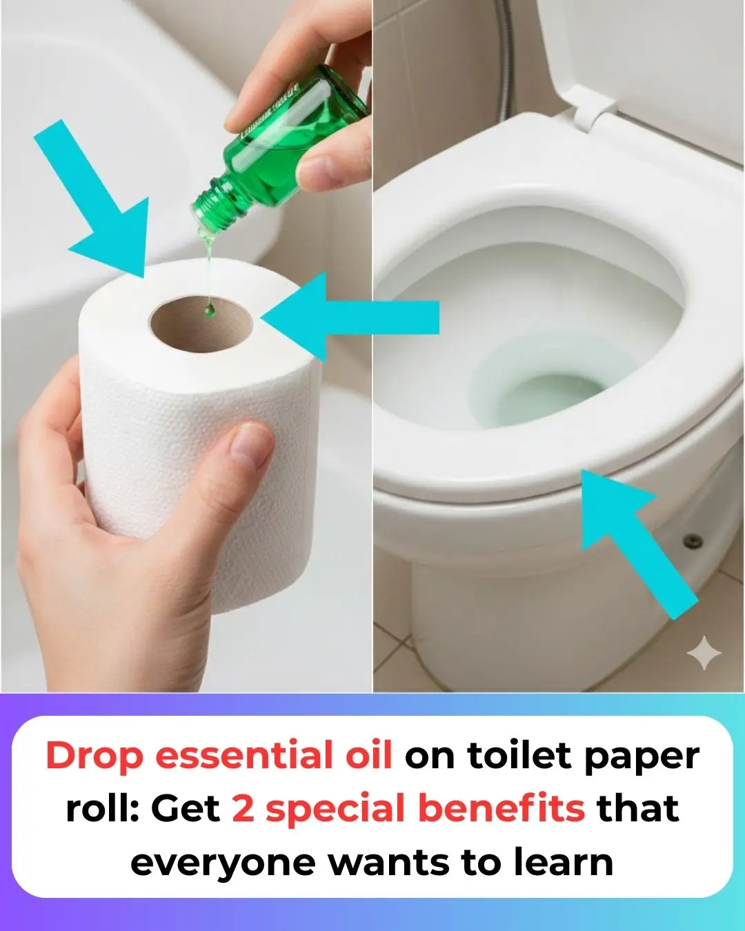 Drop essential oil on toilet paper roll: Get 2 special benefits that everyone wants to learn